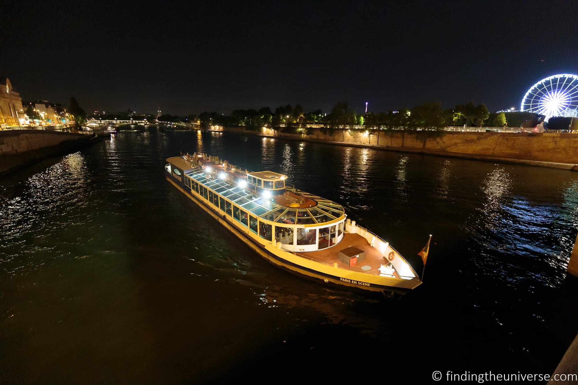 Paris en Scene Dinner Cruise River Seine