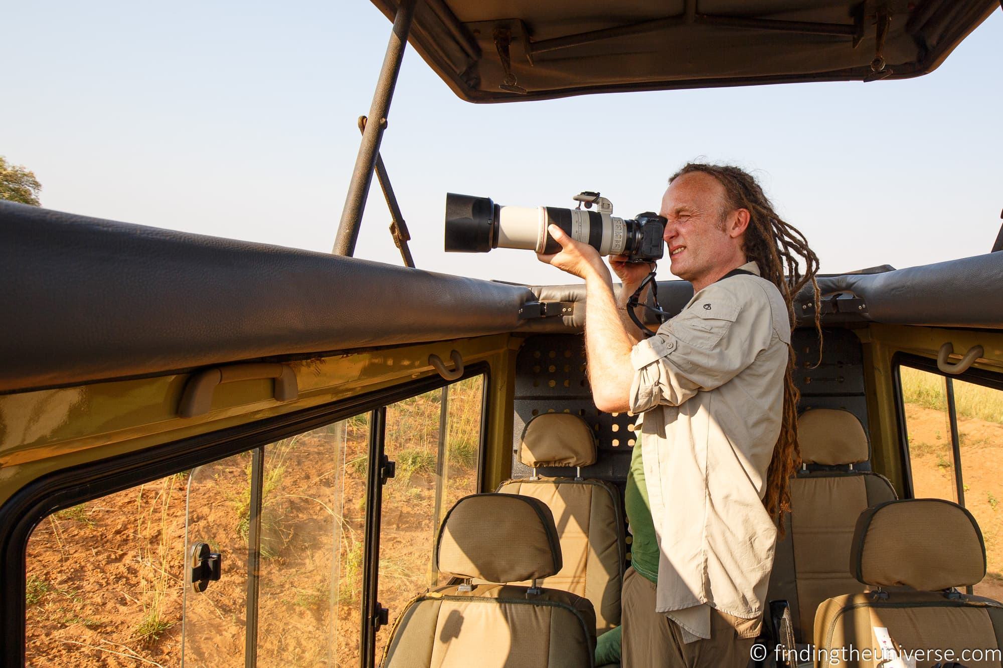 Photography bean bag safari