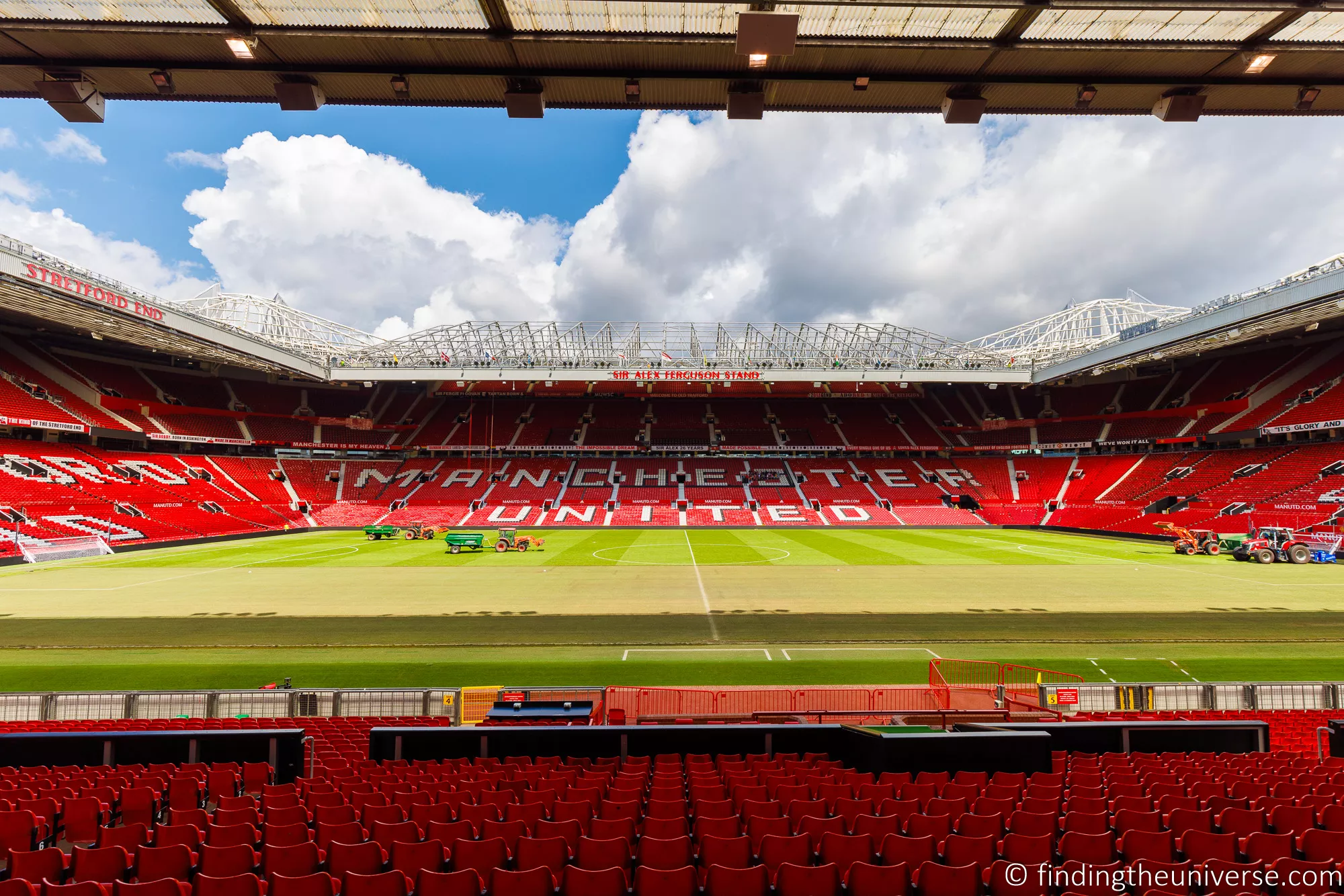 Old Trafford stadium tour and museum in Manchester