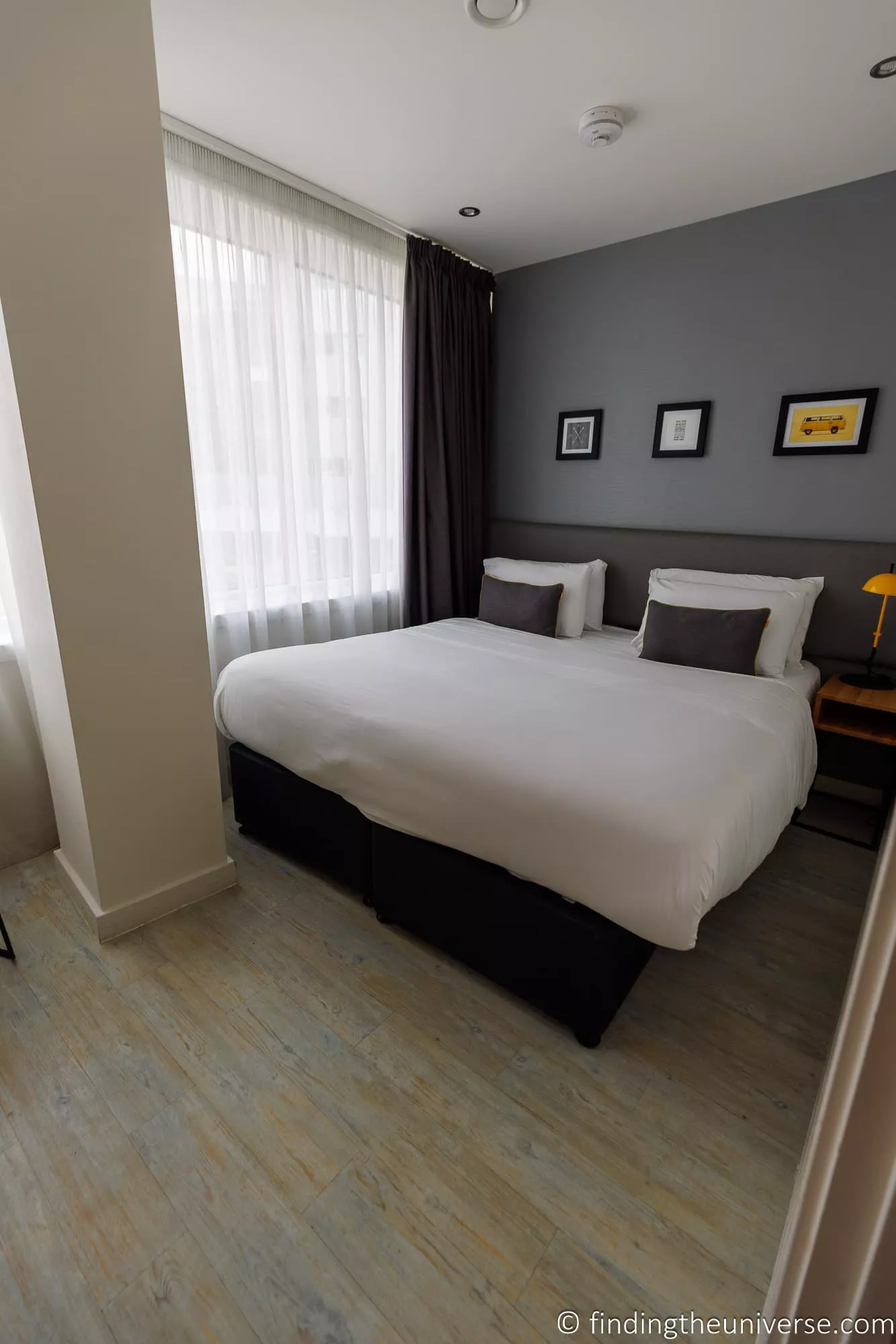 Inside our apartment at the Staycity aparthotel in Manchester