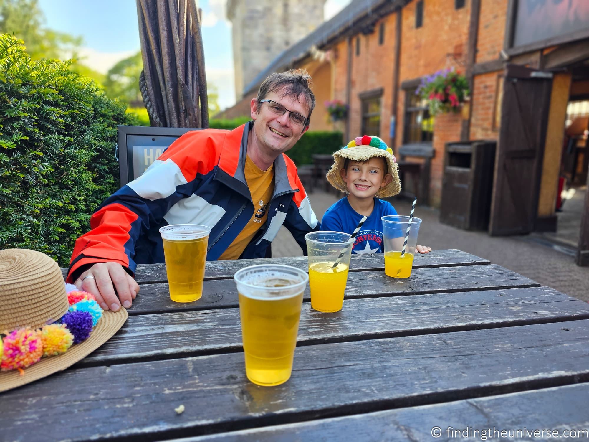 Beer at Alton Towers