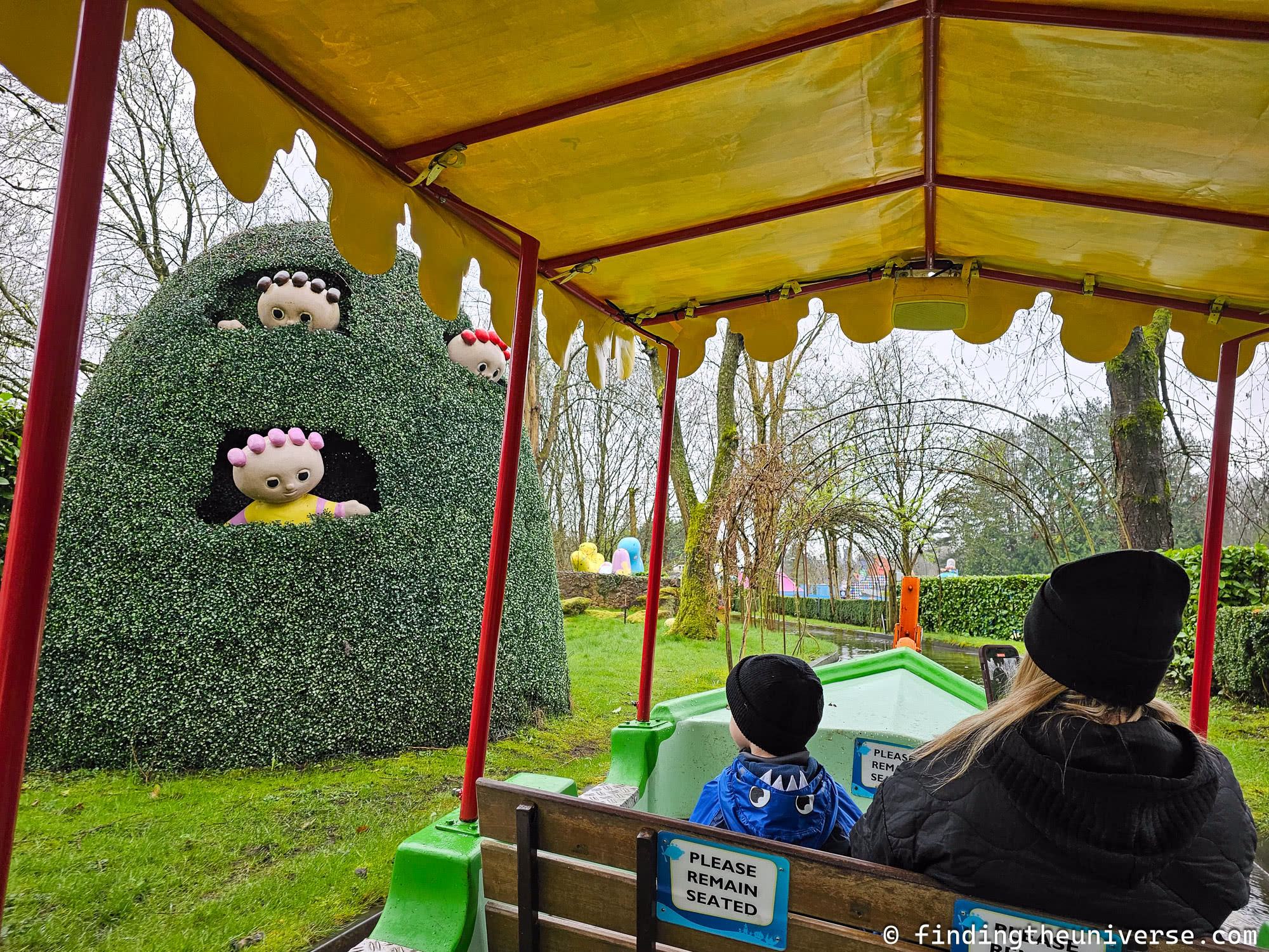 Night Garden Boat Ride Alton Towers by Laurence Norah