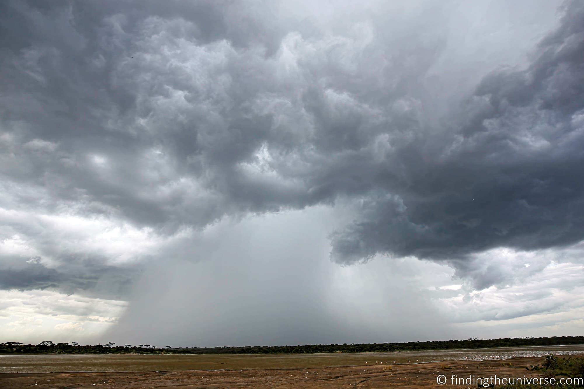 Rain storm Africa