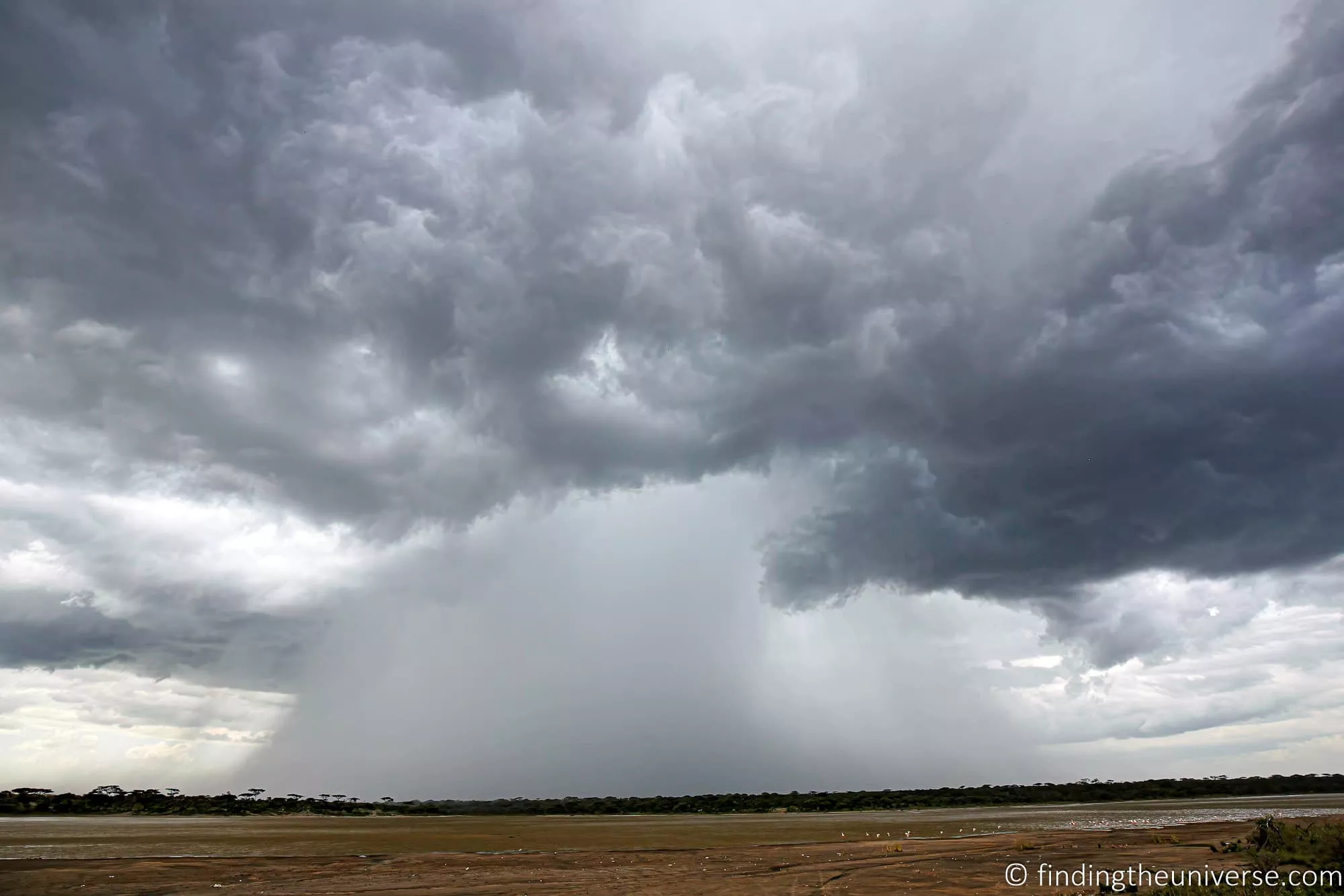 Rain storm Africa