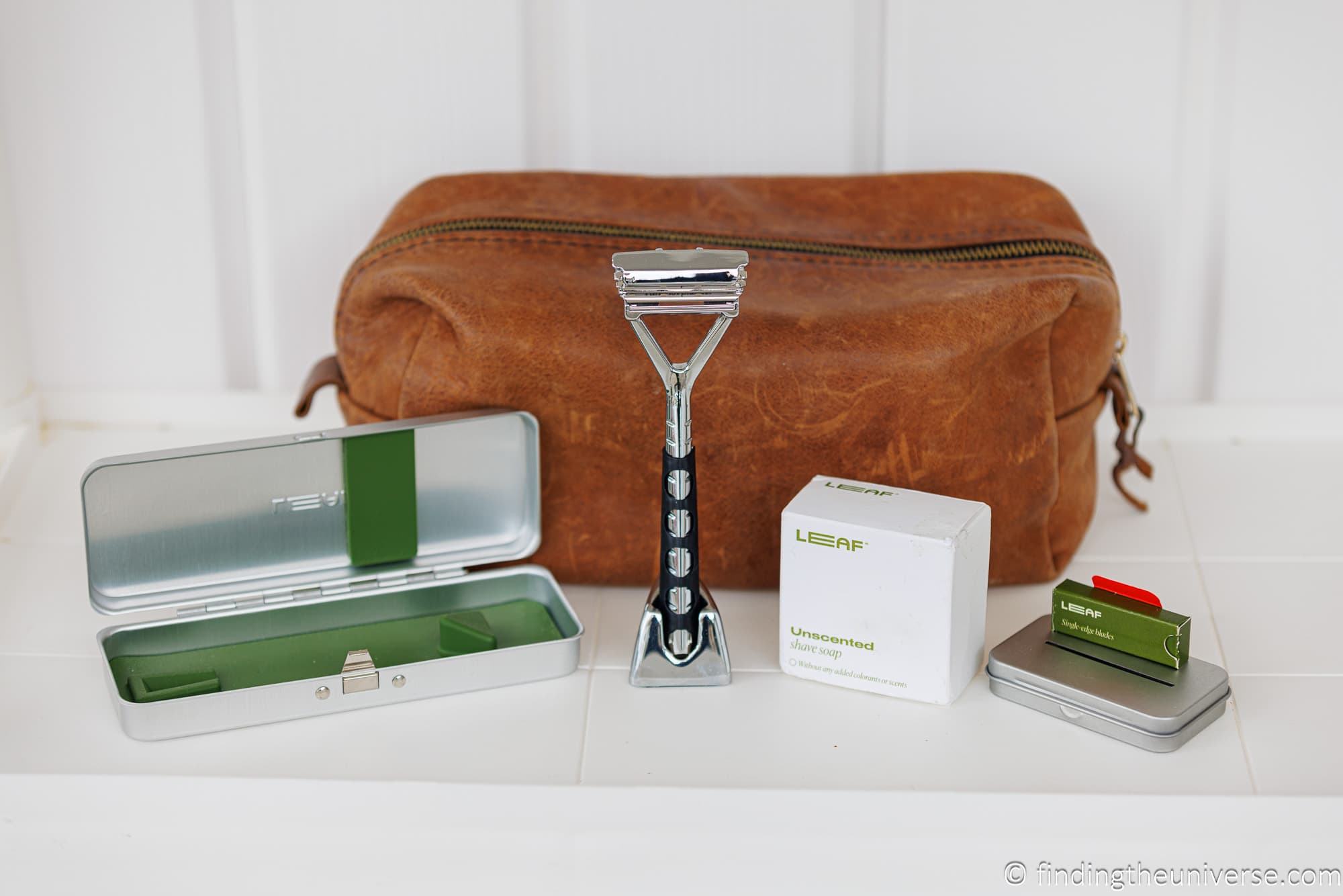 Travel Safety Razor Leaf Razor