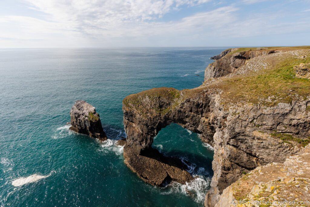 Natural bridge stack rocks