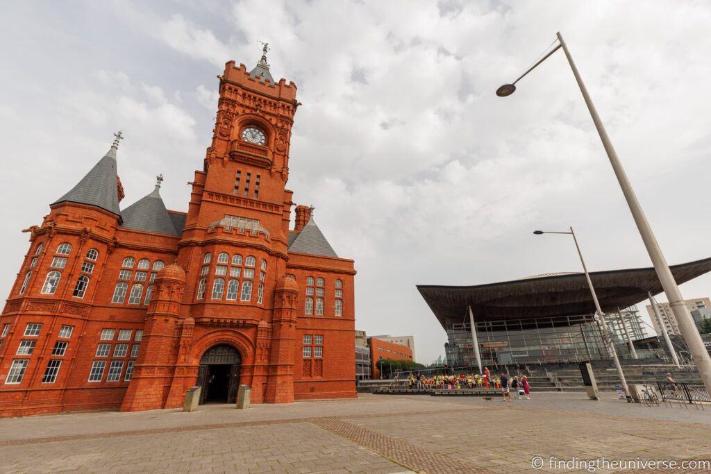 Pierhead and Senedd building