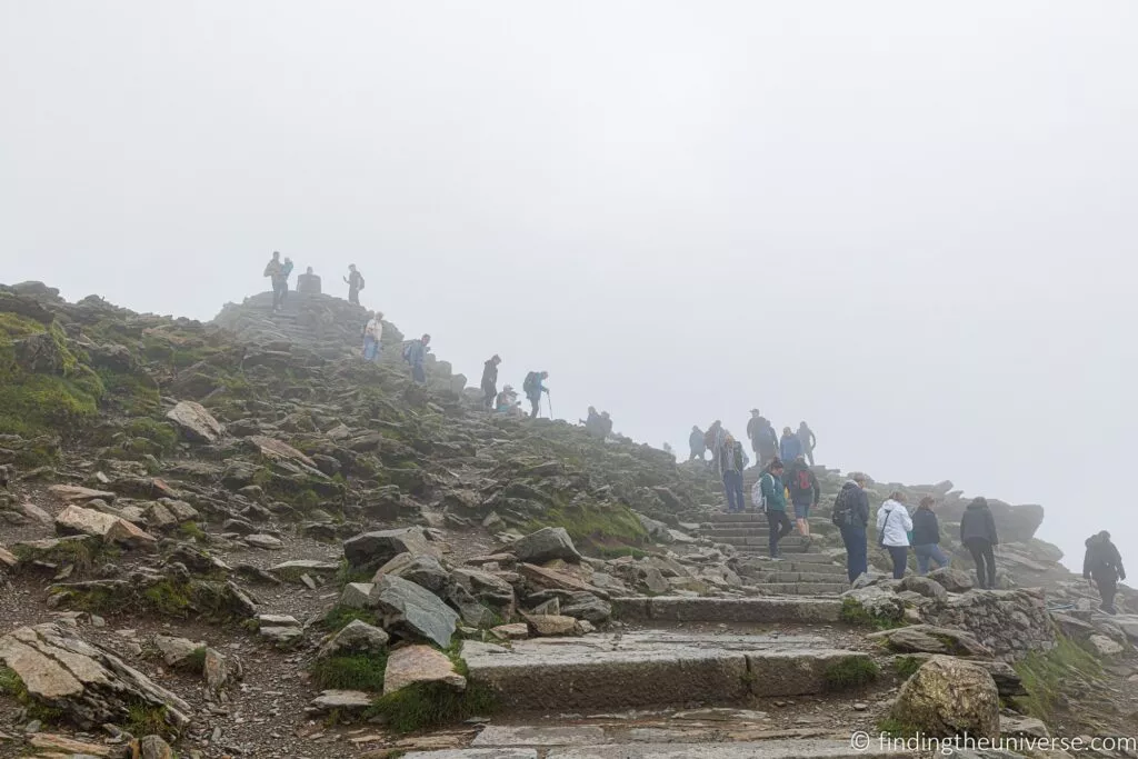 Yr Wyddfa (Snowdon) hike Wales