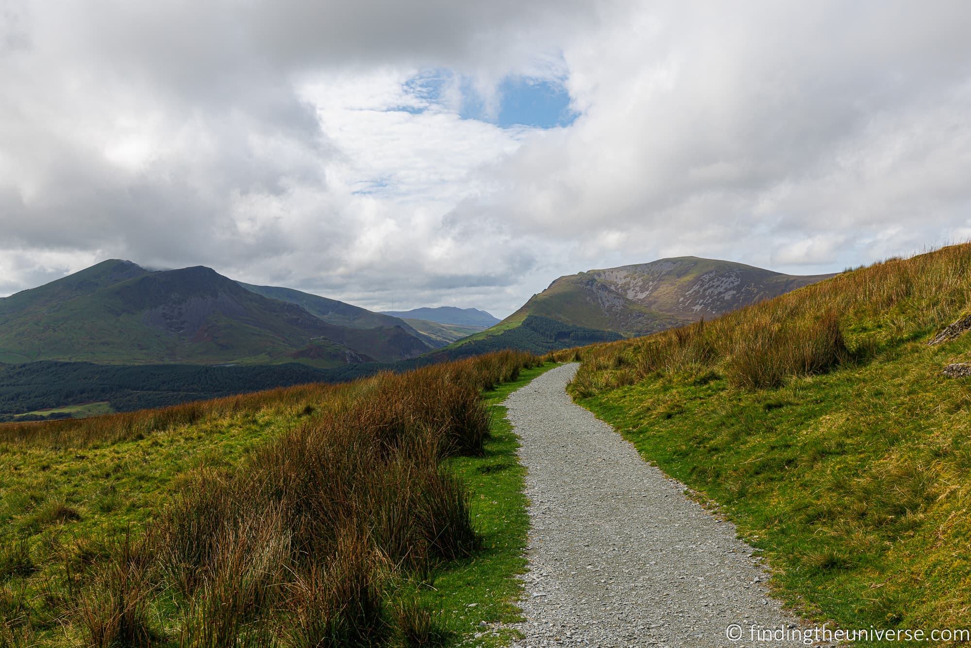 Snowdon hike Wales