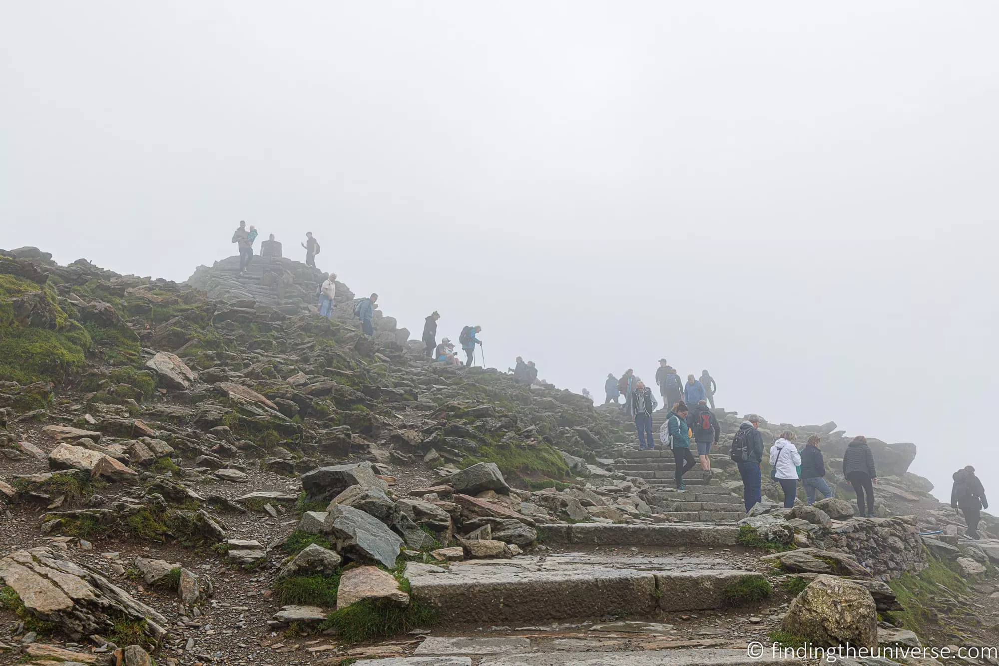 Yr Wyddfa (Snowdon) hike Wales