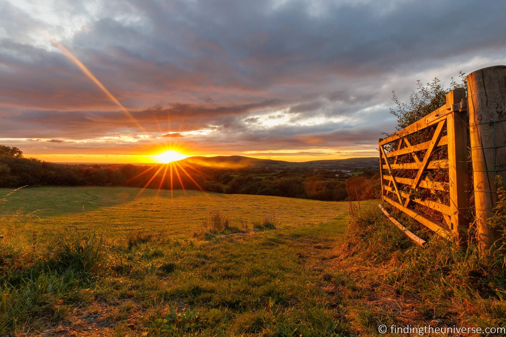 Sunset Wales