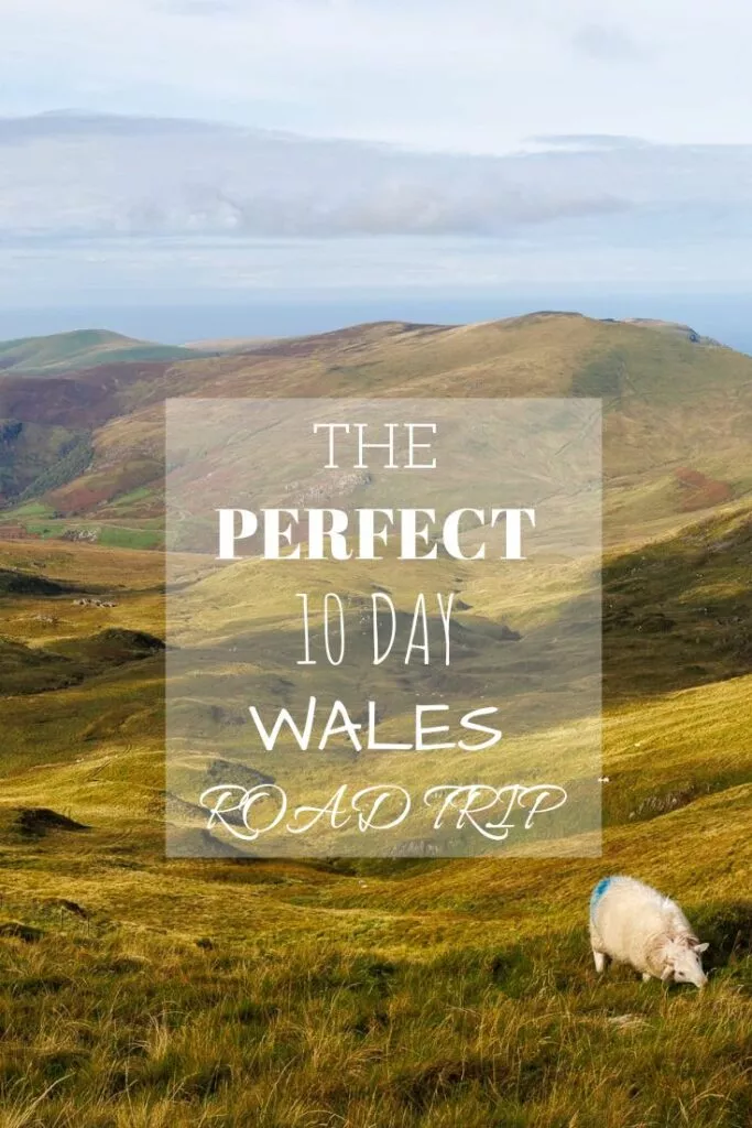 A detailed day by day Wales road trip itinerary for 7 to 10 days. Includes map, sightseeing suggestions, accommodation and more!