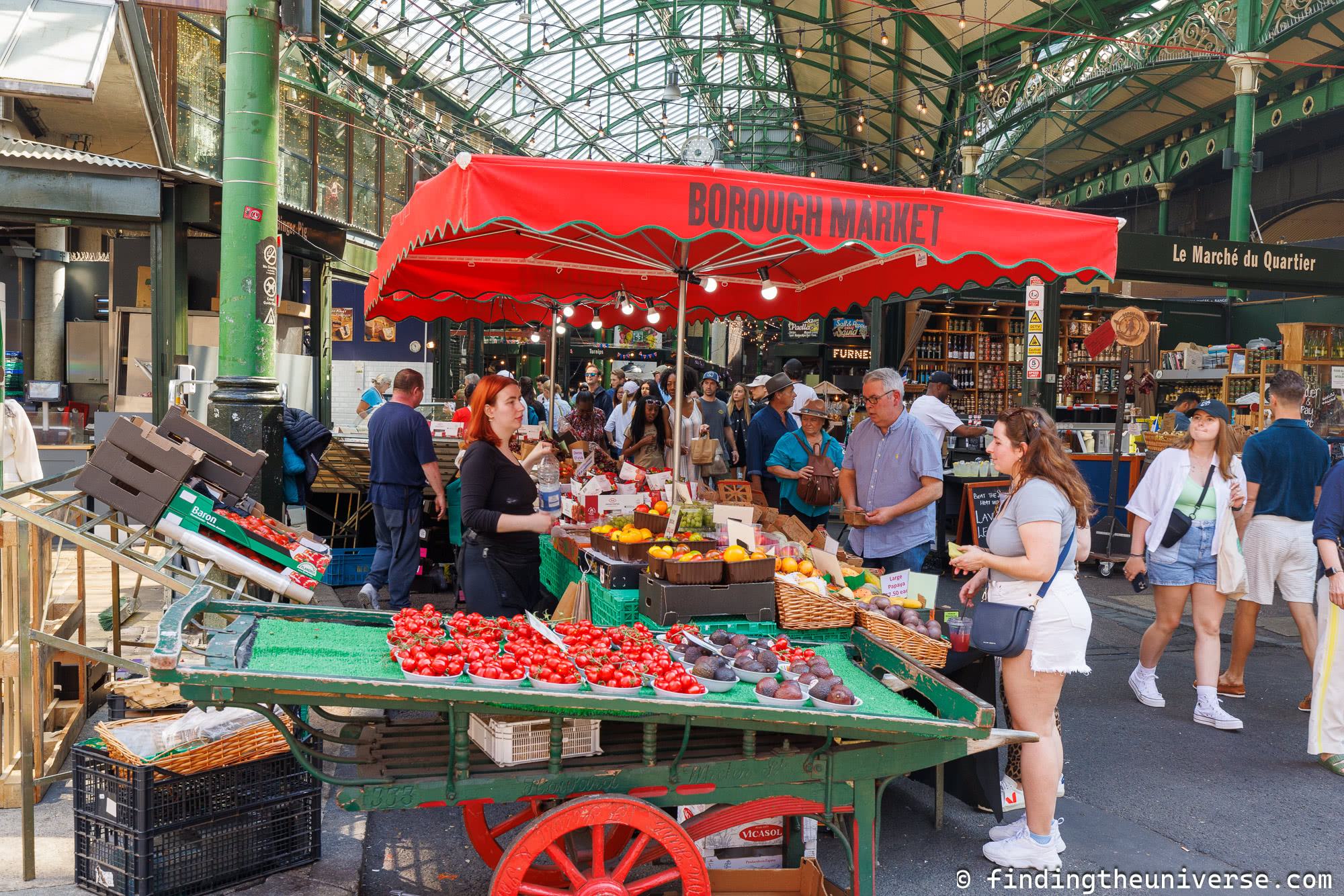 Borough Market Food Cart by Laurence Norah