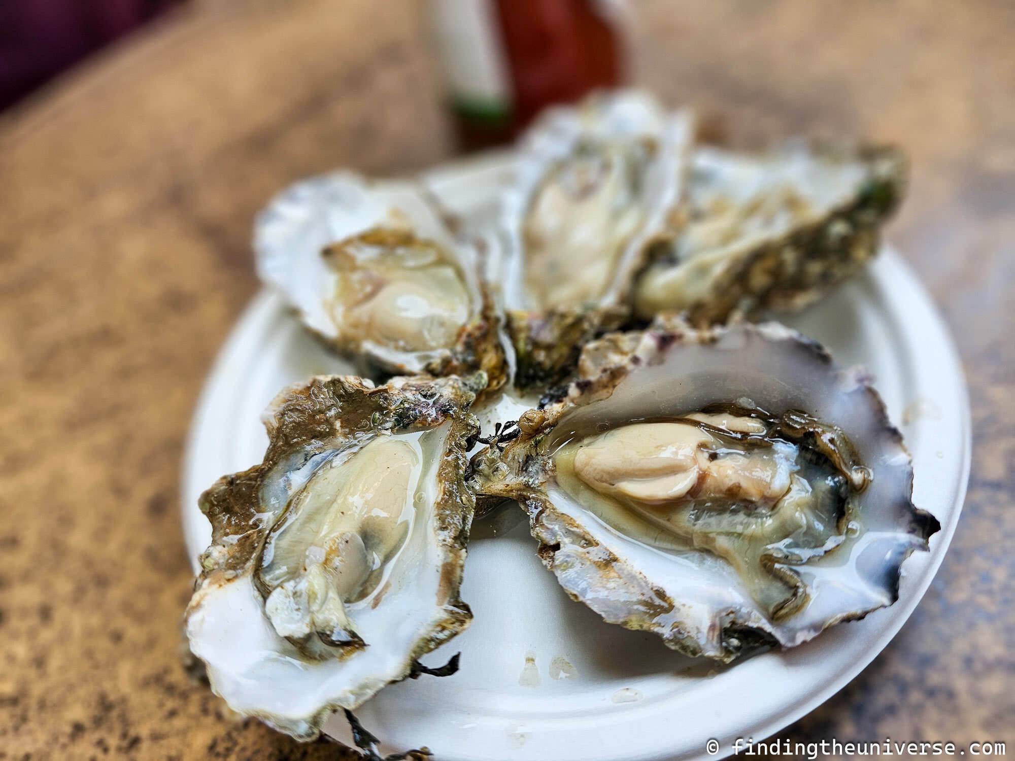 Fresh Oysters by Laurence Norah