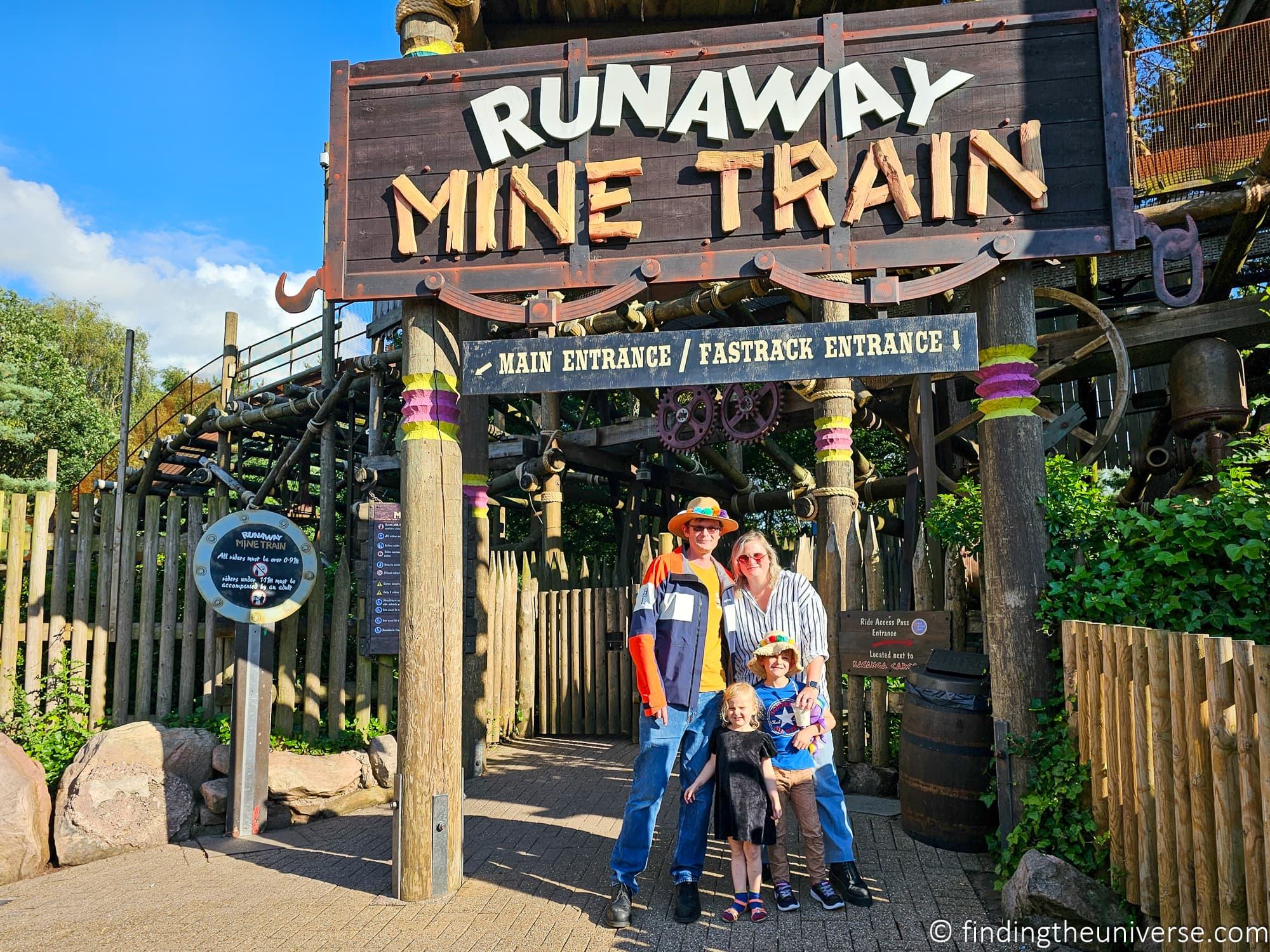 Runaway Mine Train Alton Towers