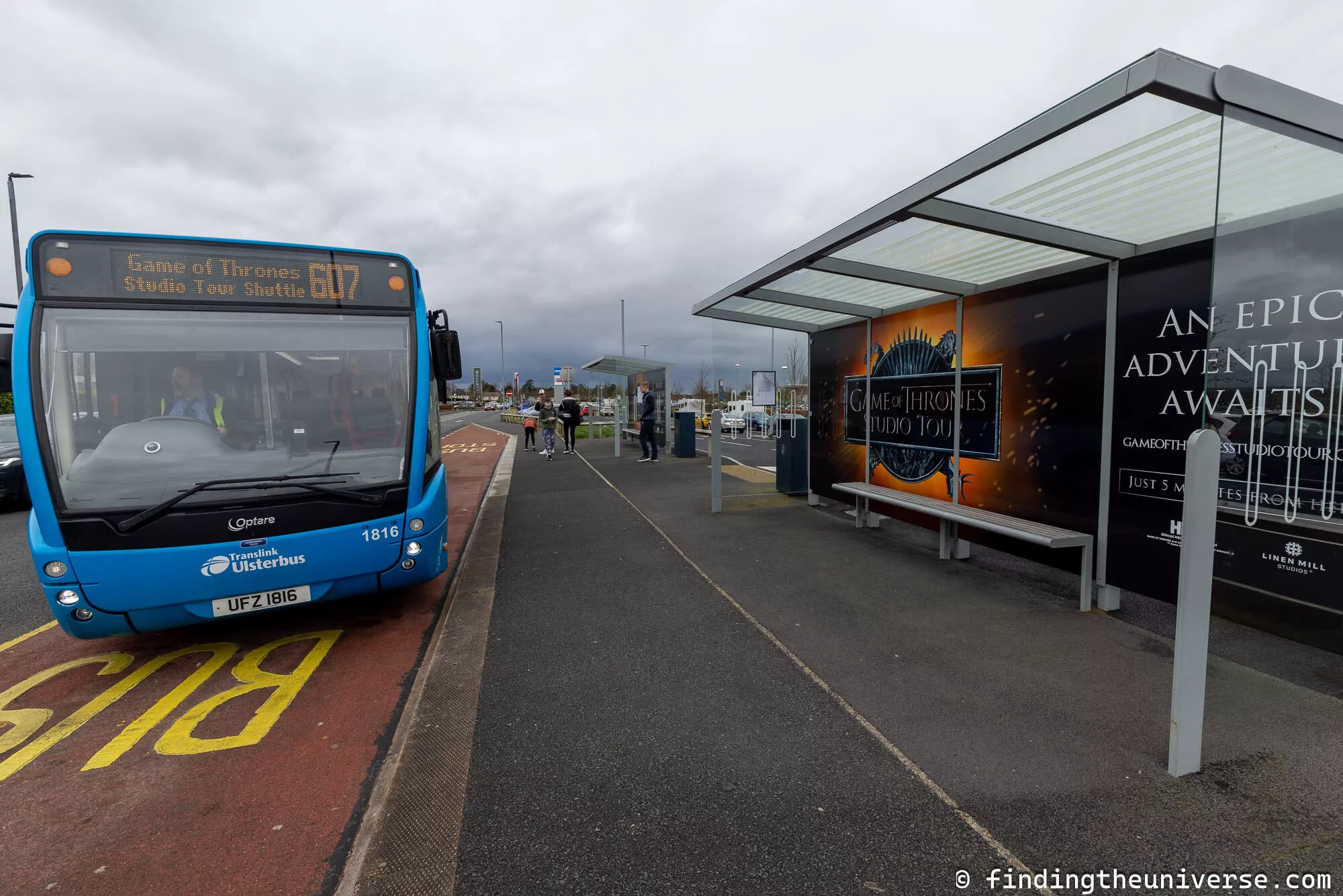 Game of Thrones Studio Tour Shuttle by Laurence Norah