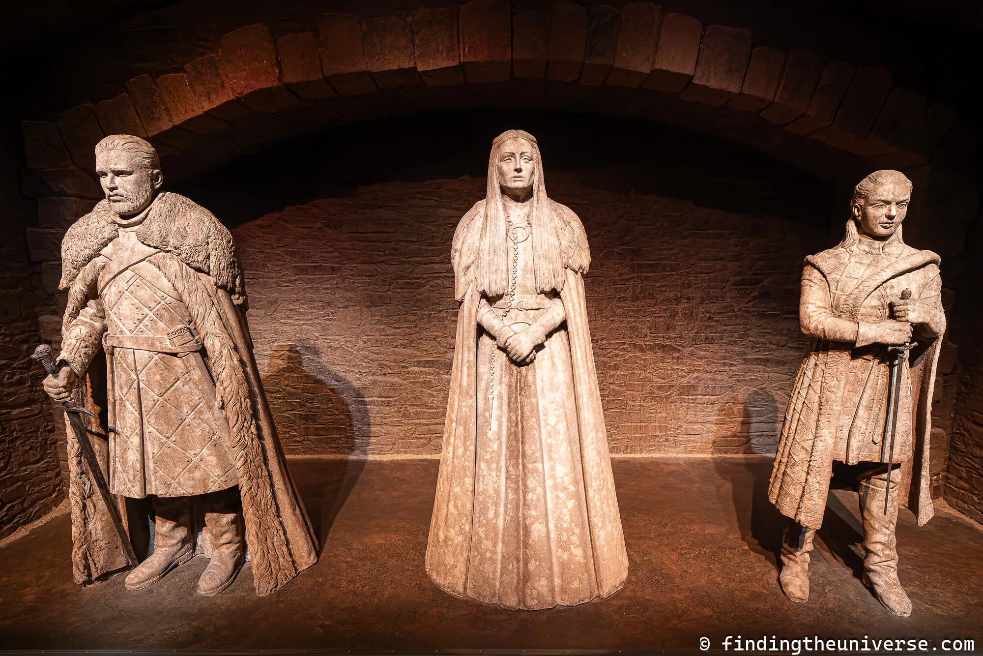Game of Thrones Studio Tour Winterfell Crypts by Laurence Norah