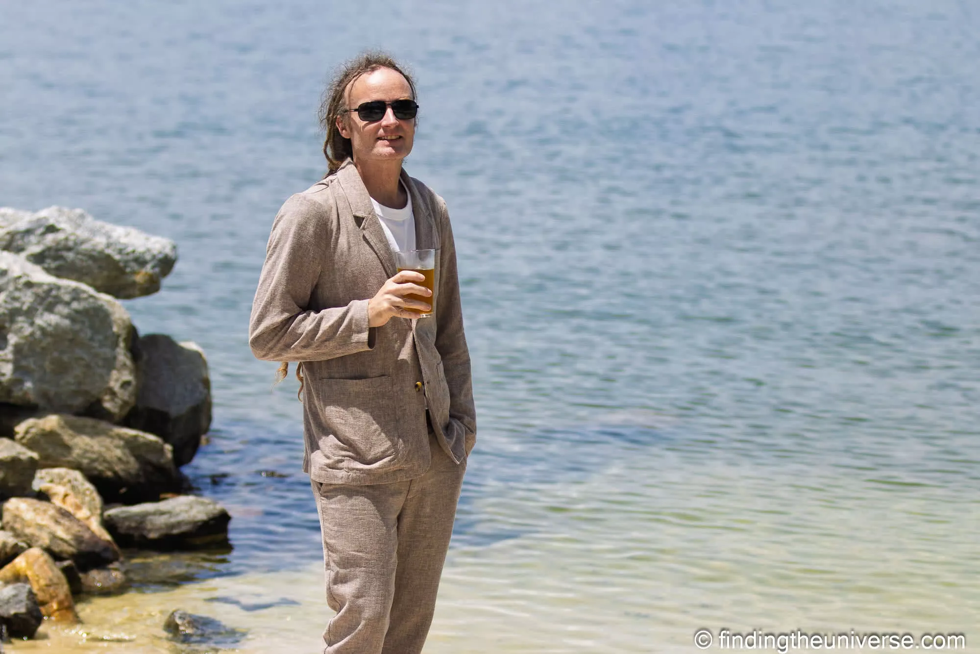 Ravello linen suit