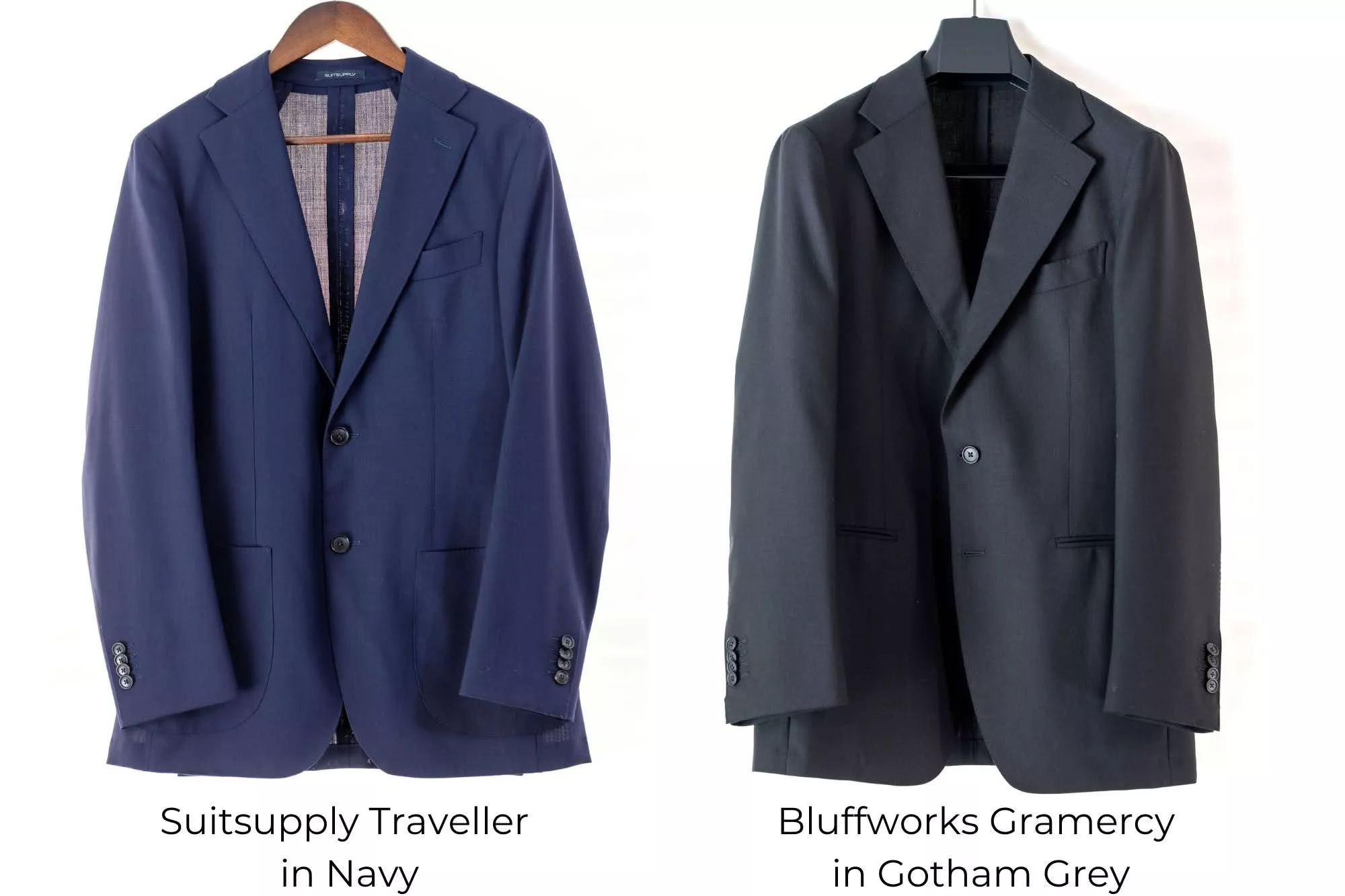 Suit color comparison