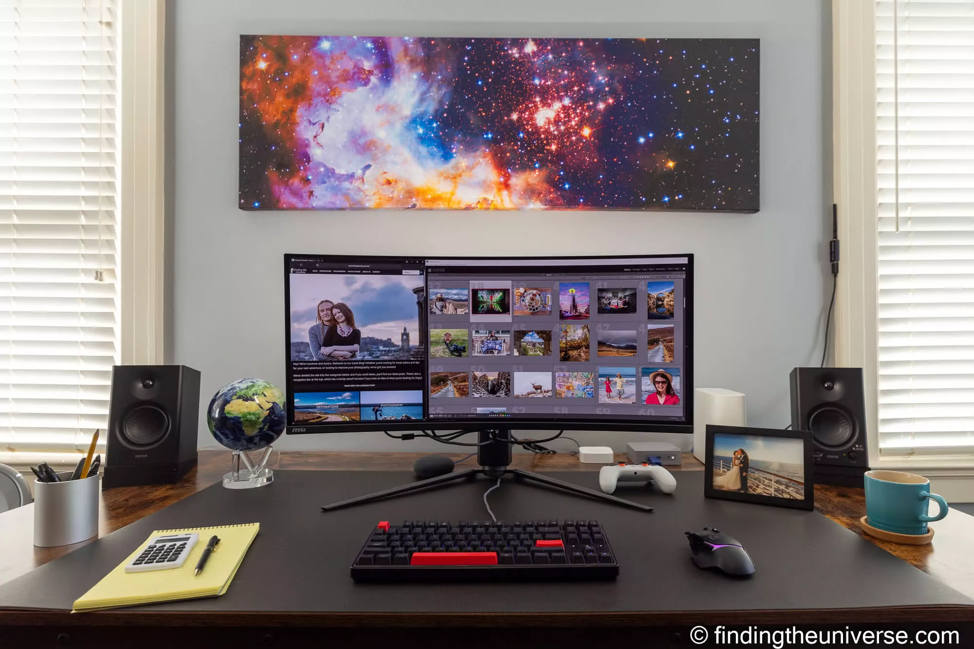 Home Photography Office by Laurence Norah