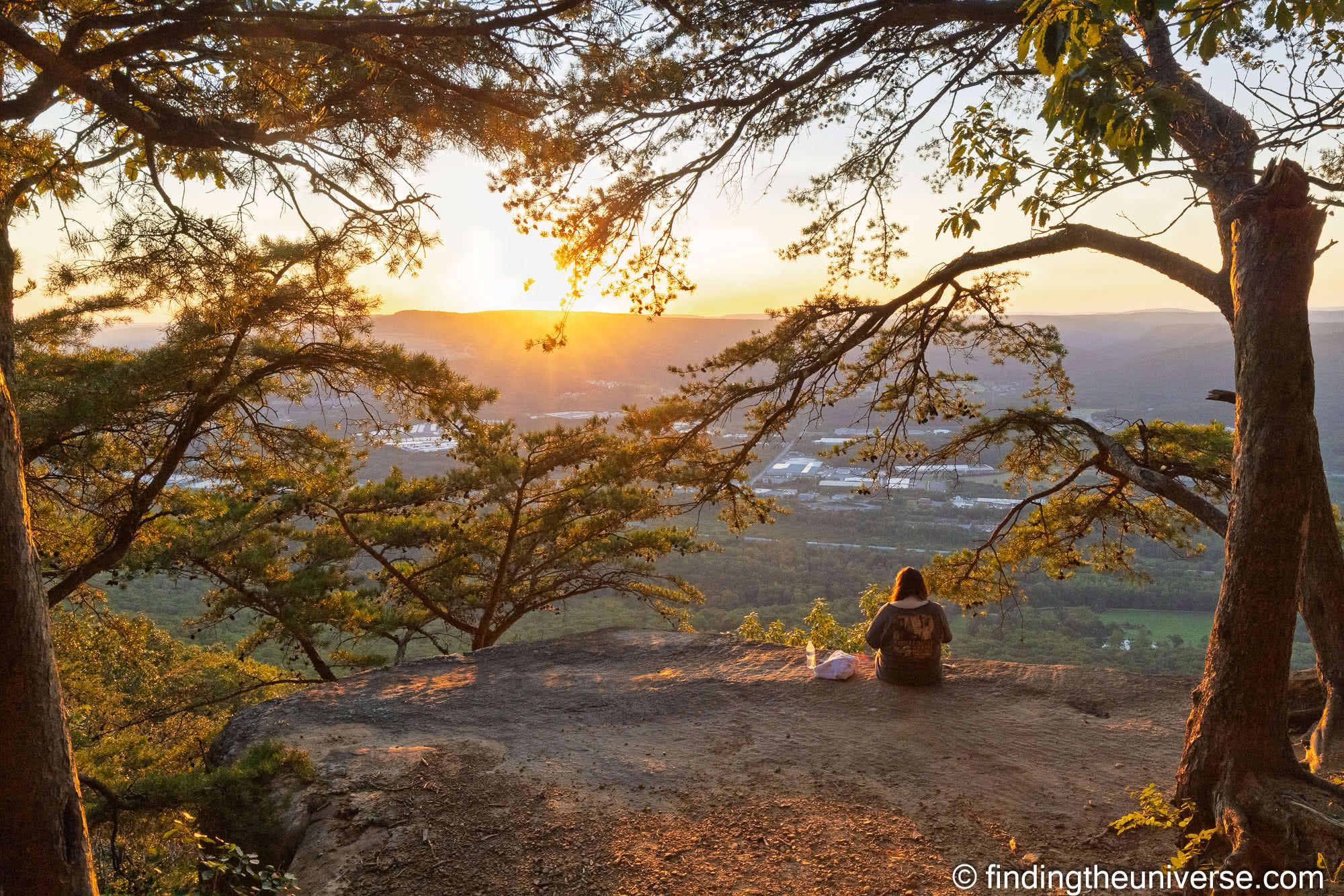 Sunset Point lookout 
