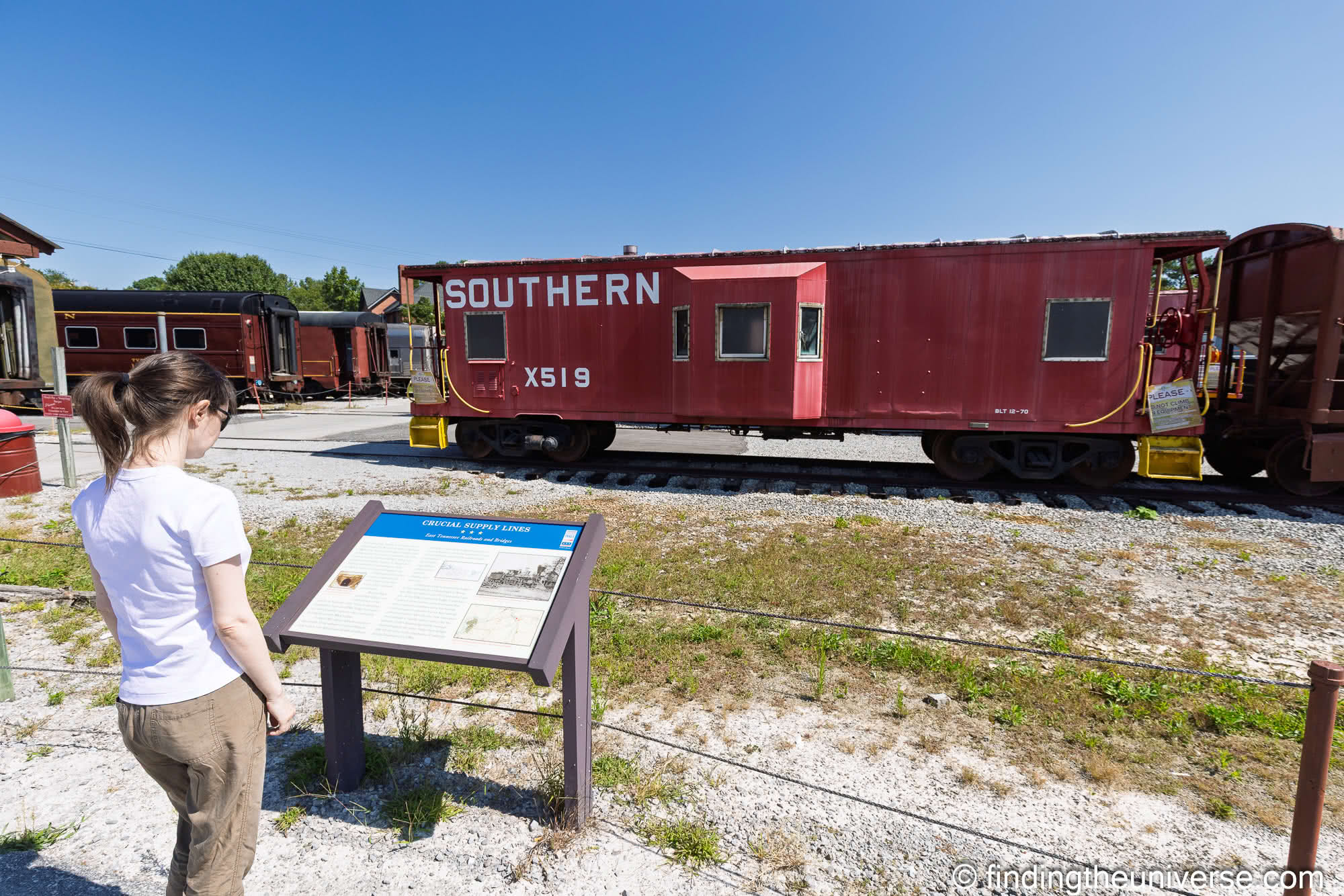 Tennessee Valley Railroad and Museum Chattanooga by Laurence Norah