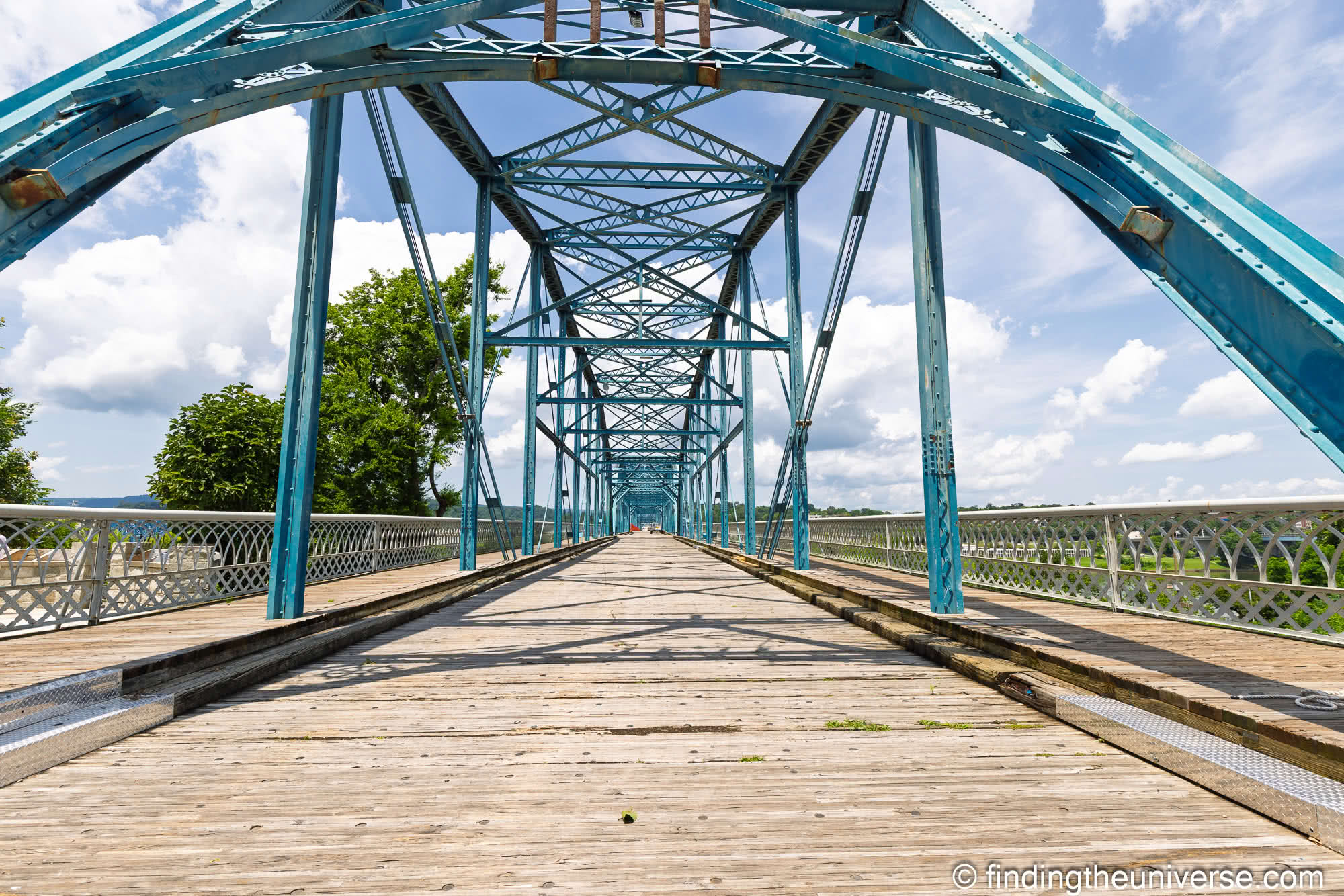 Walnut Street Bridge Chattanooga by Laurence Norah