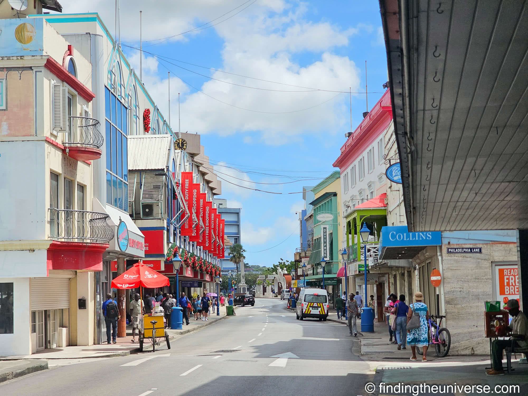 Broad Street Barbados by Laurence Norah
