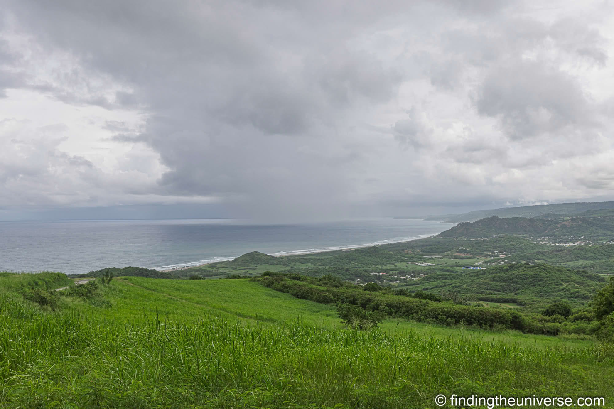 Cherry Tree Hill Reserve viewpoint barbados by Laurence Norah