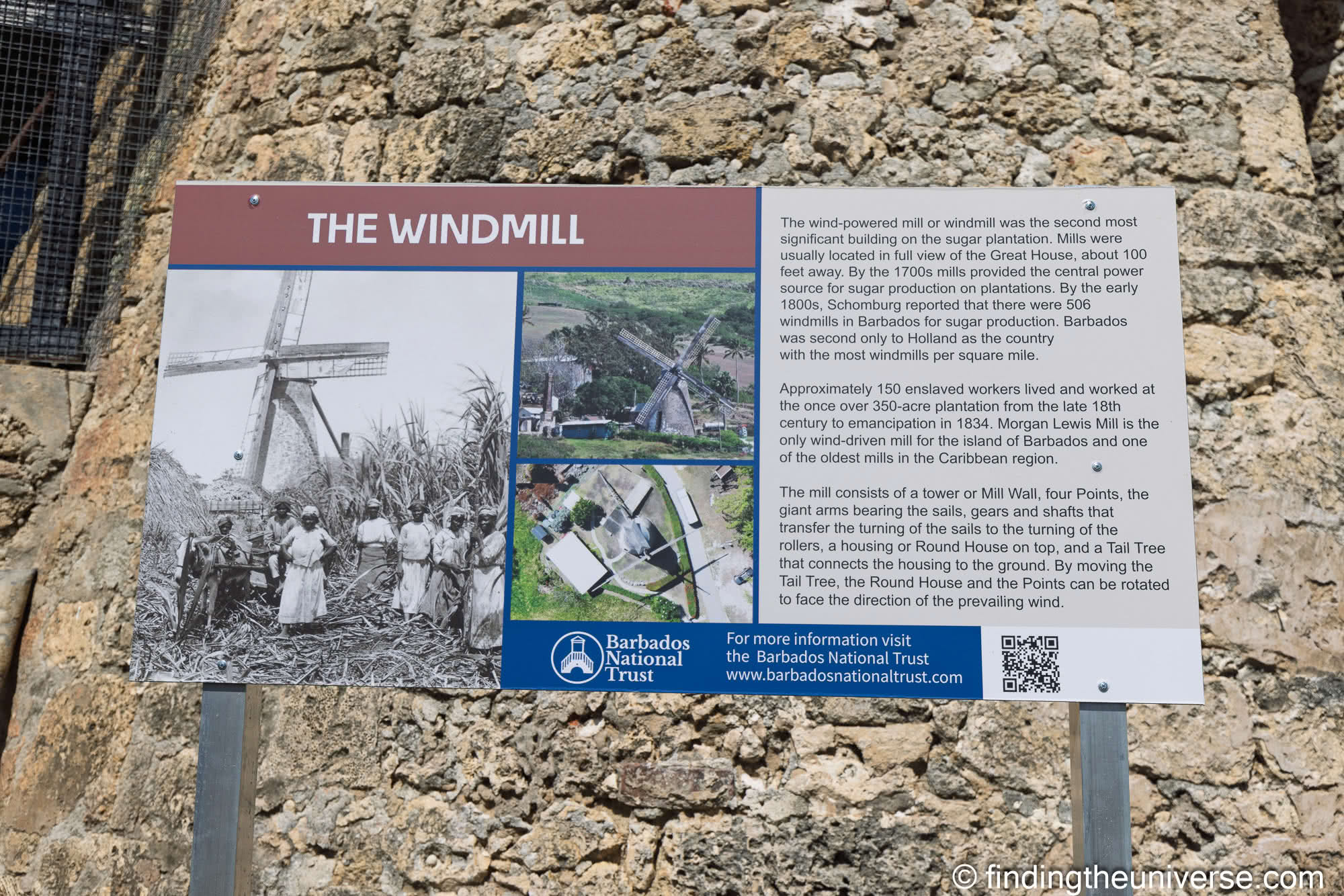 Morgan Lewis Windmill Barbados by Laurence Norah