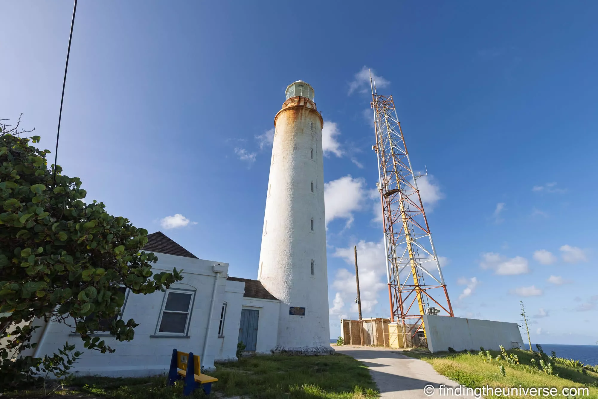 Ragged point lighthouse Barbados by Laurence Norah