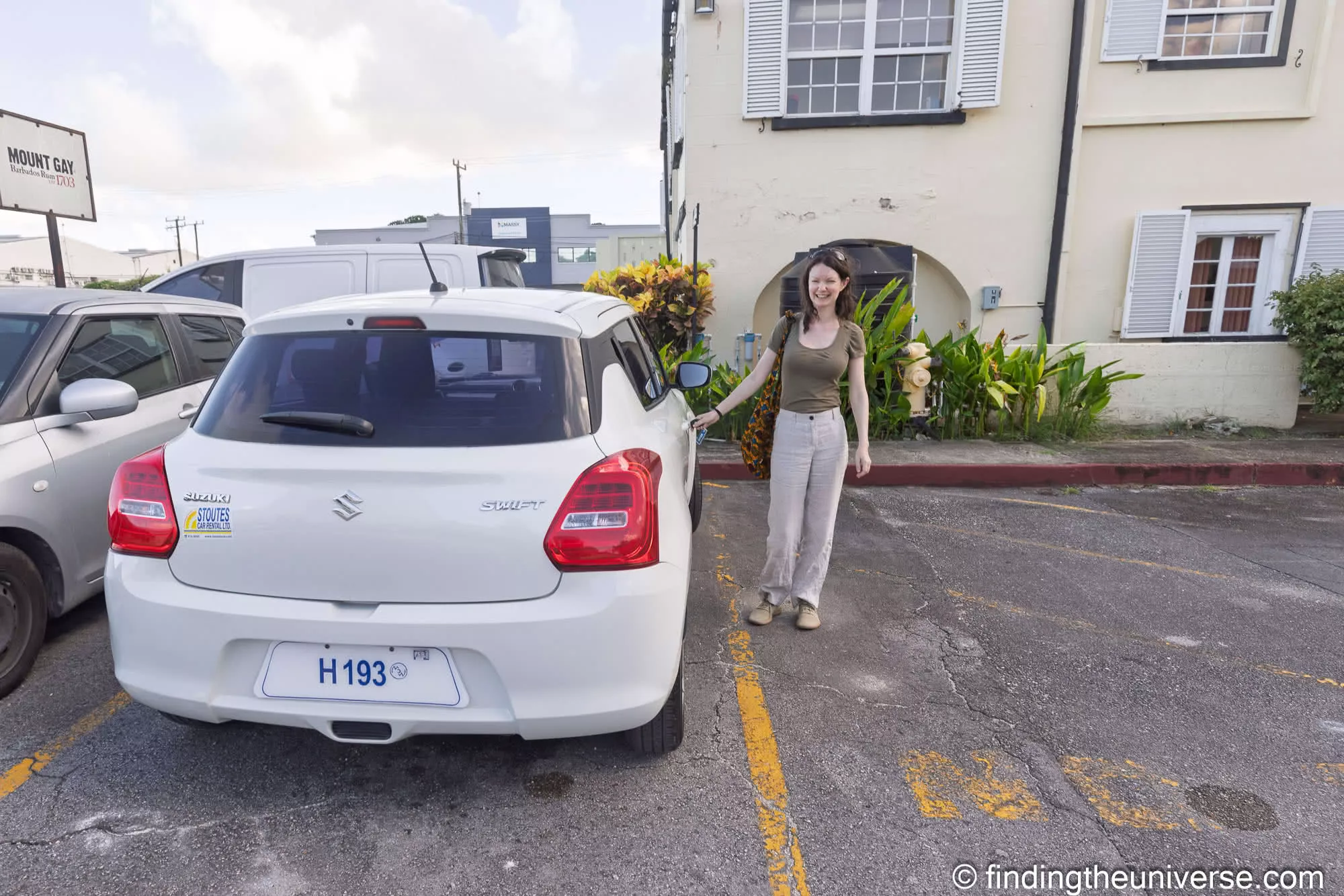 Rental Car Barbados by Laurence Norah