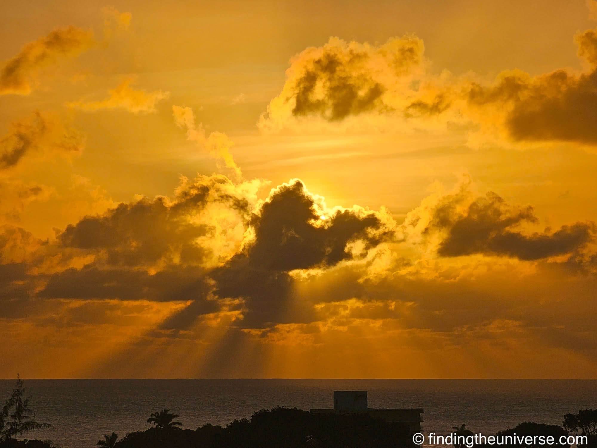Sunset Barbados by Laurence Norah