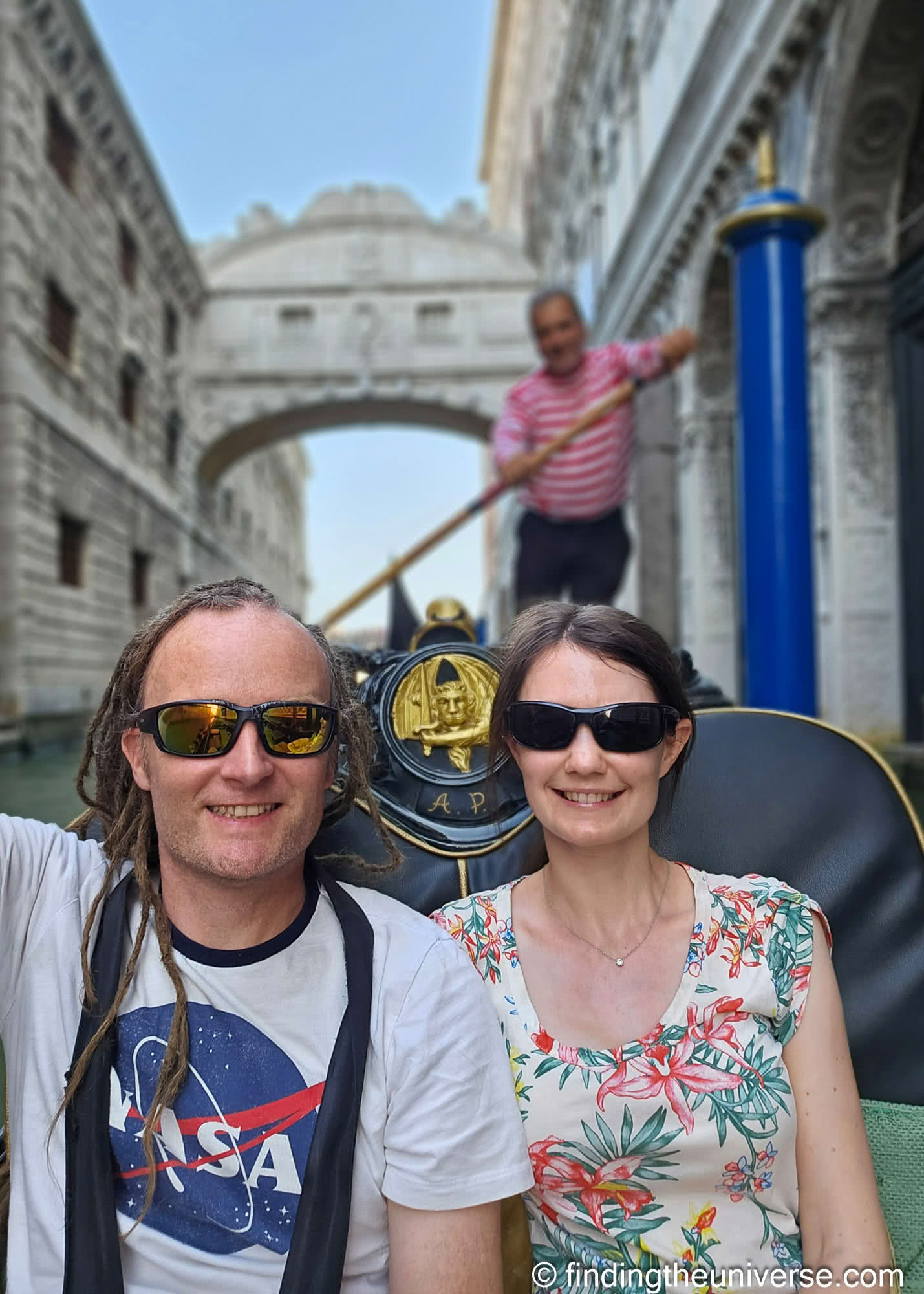 Gondola Ride Venice by Laurence Norah