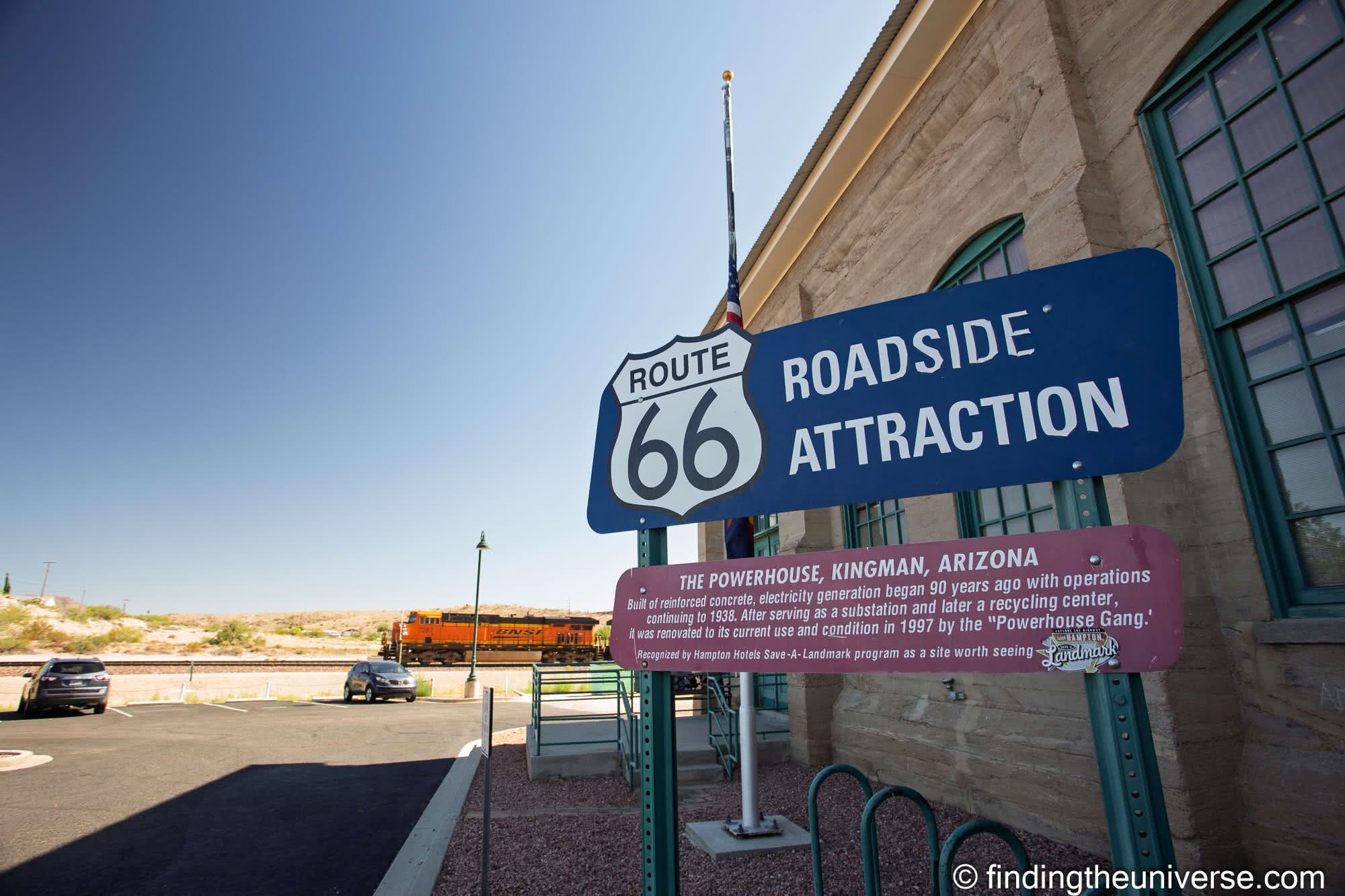 Route 66 Arizona Powerhouse Kingman by Laurence Norah