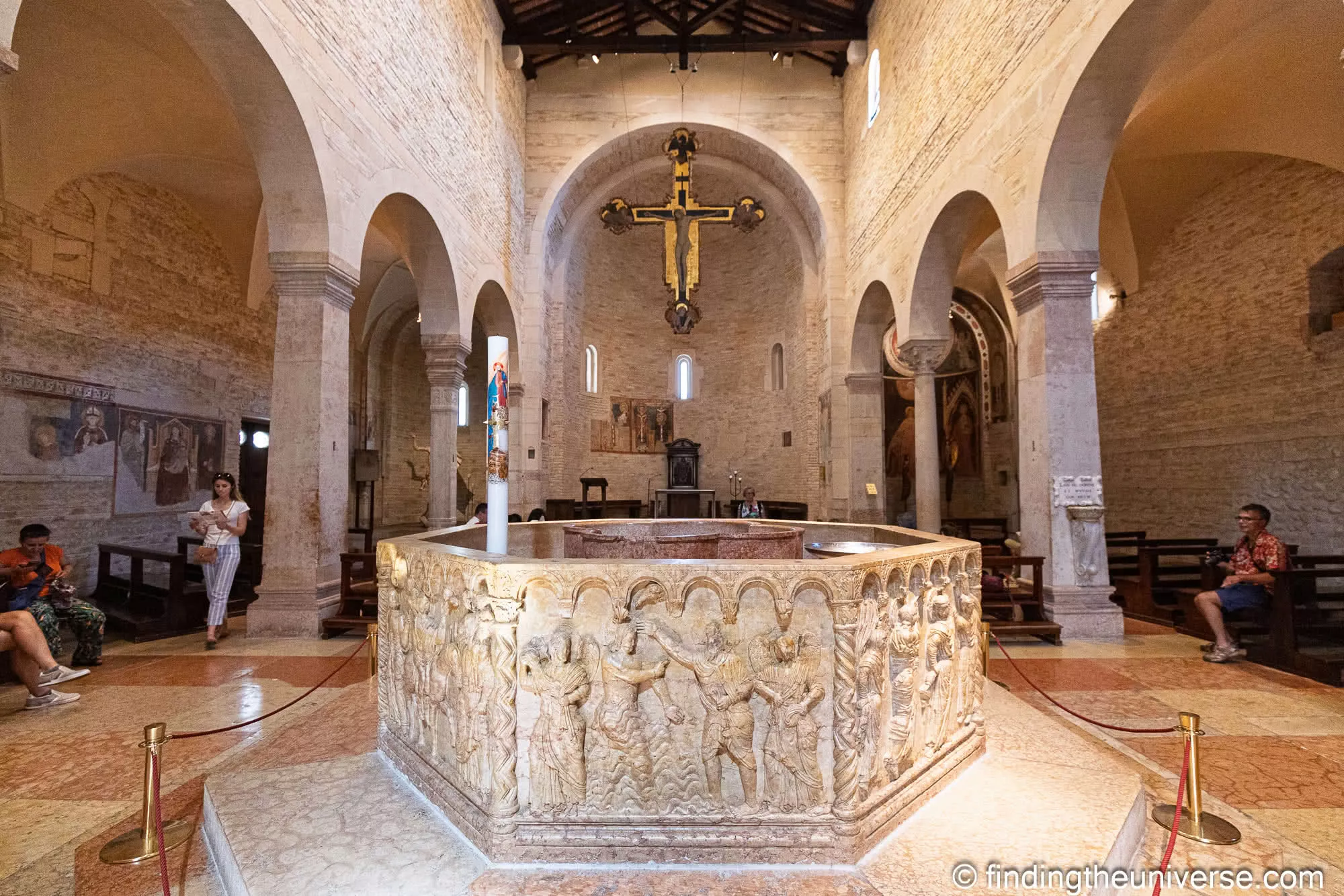 Baptistery of San Giovanni in Font by Laurence Norah