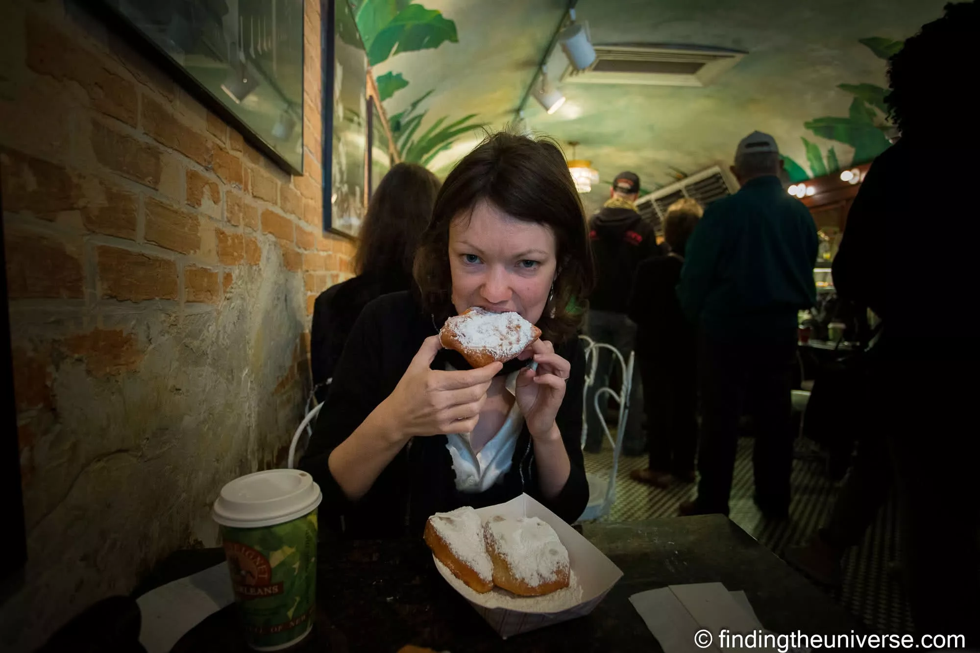 Cafe Beignet New Orleans by Laurence Norah