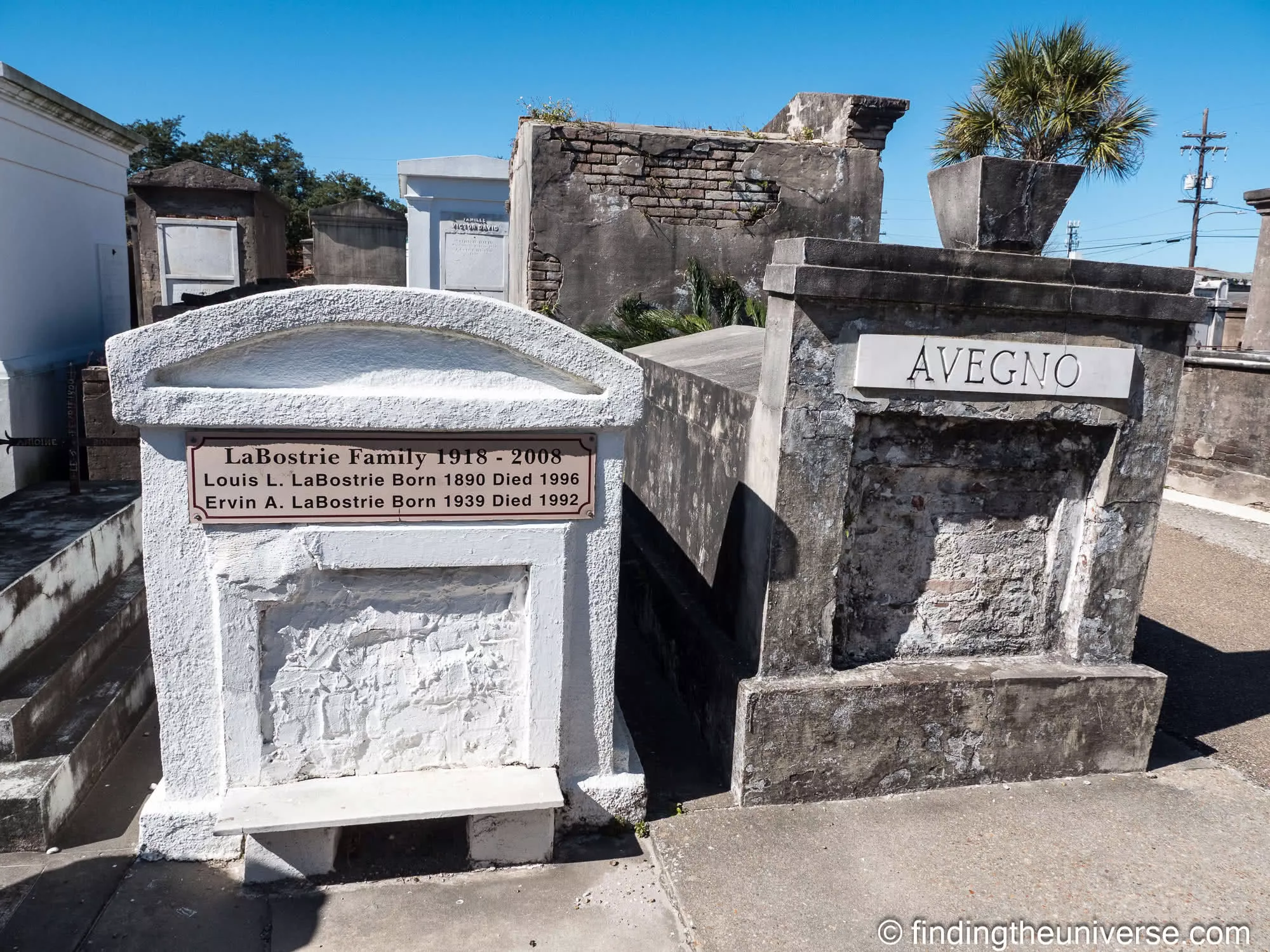 Cemetery Tour New Orleans by Laurence Norah