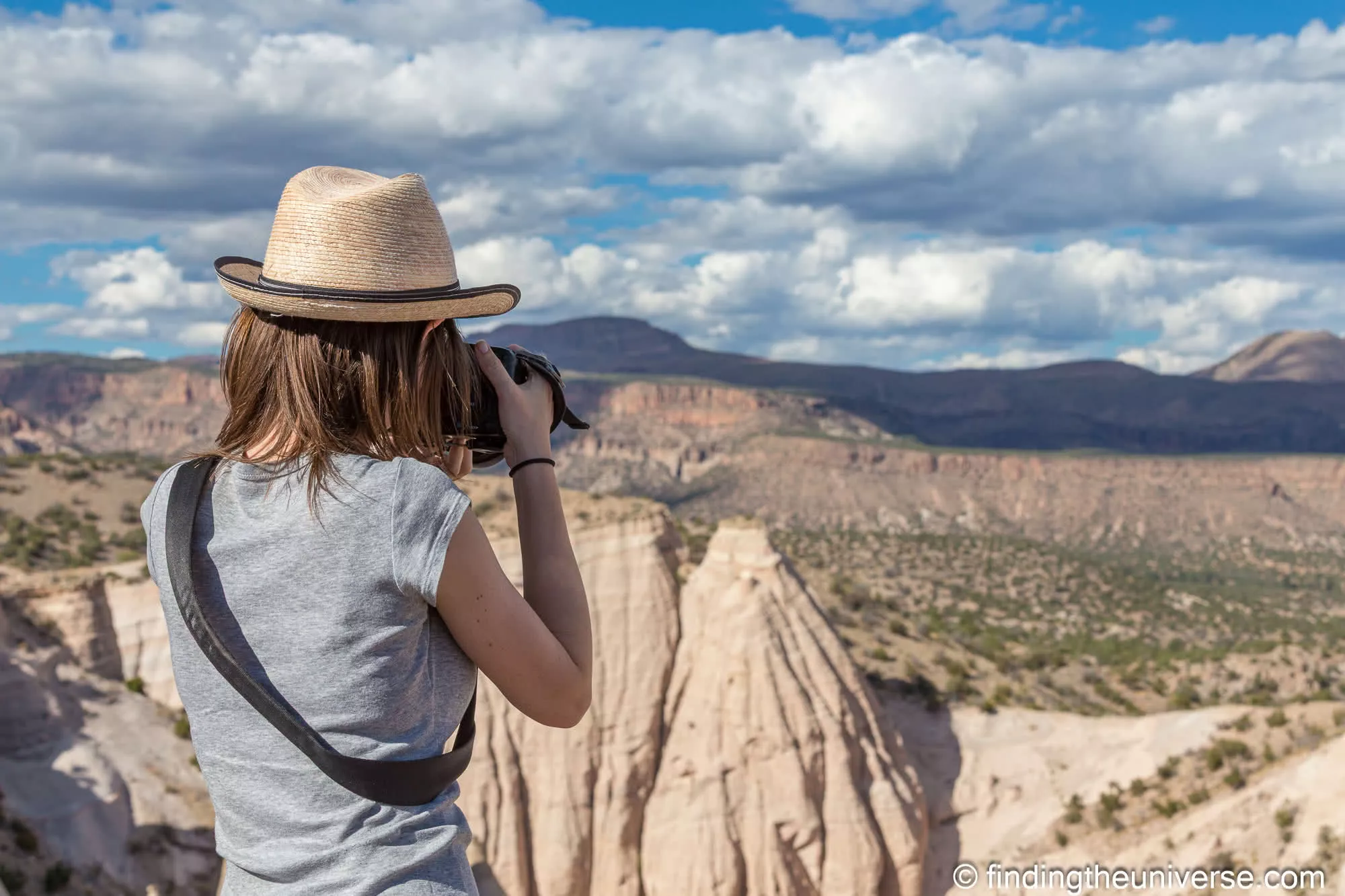 The same canyon scene, now sharp from the subject all the way to the far canyon wall at f/13