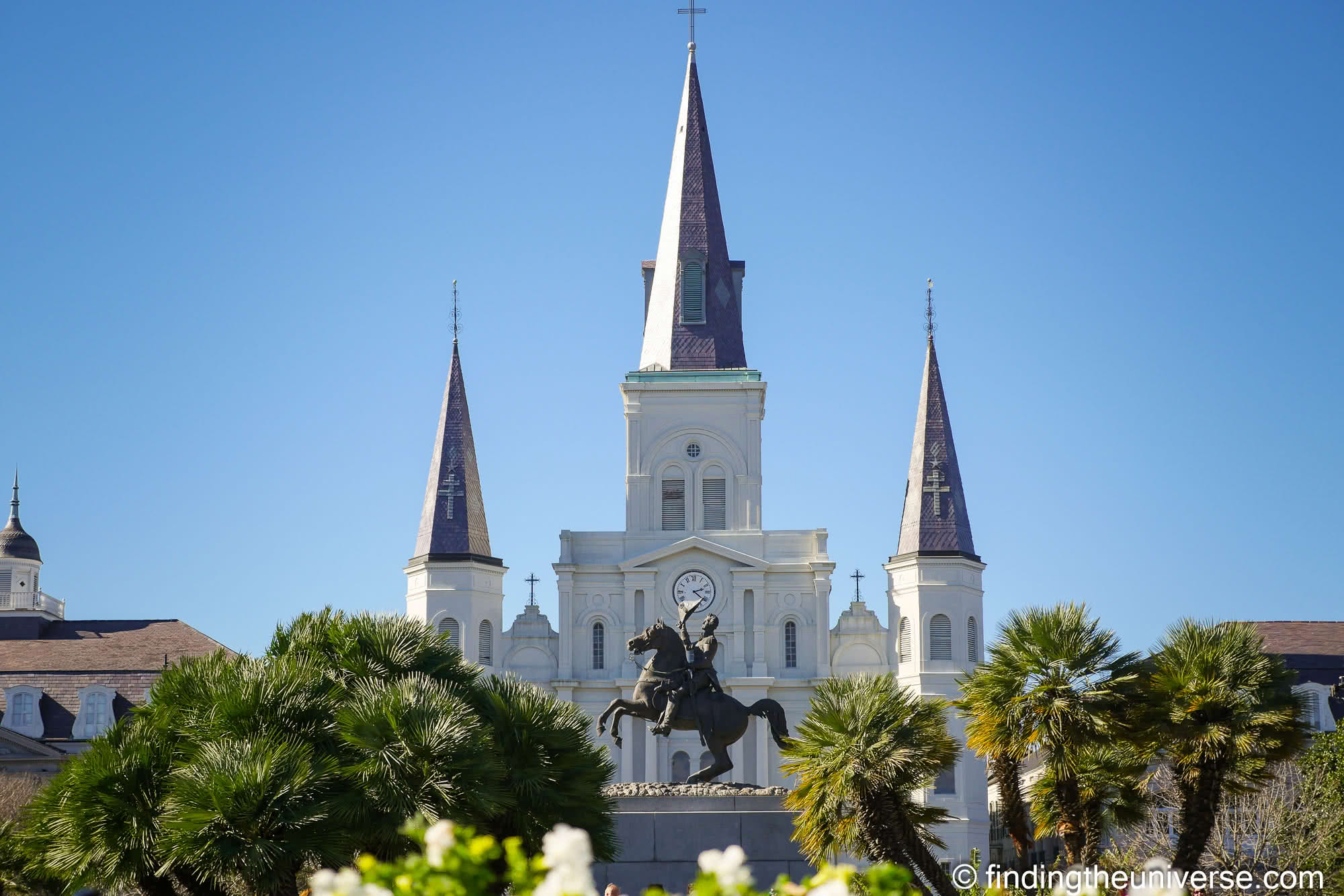 Jackson square New Orleans by Laurence Norah
