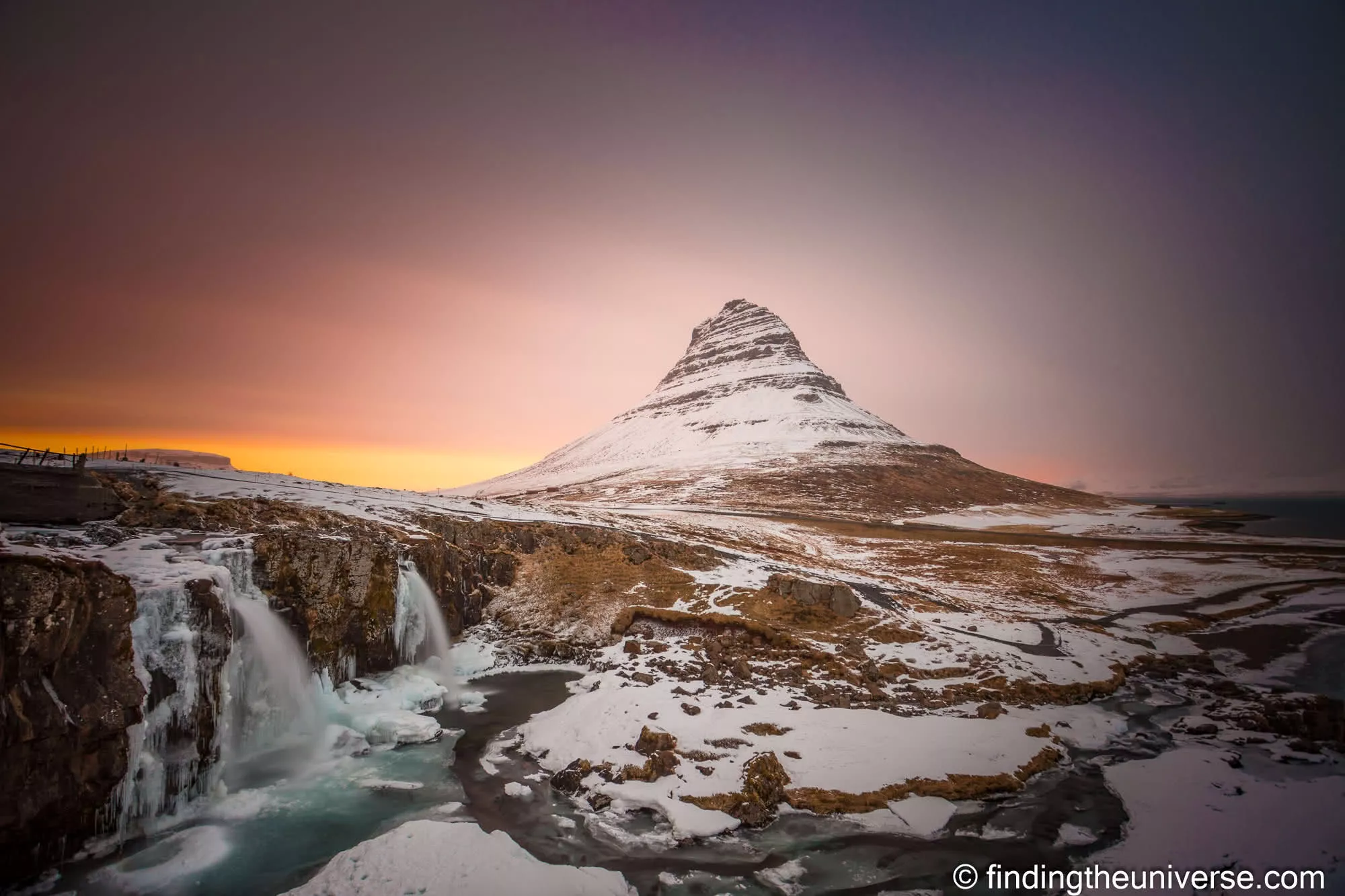 Kirkjufell Iceland long exposure by Laurence Norah