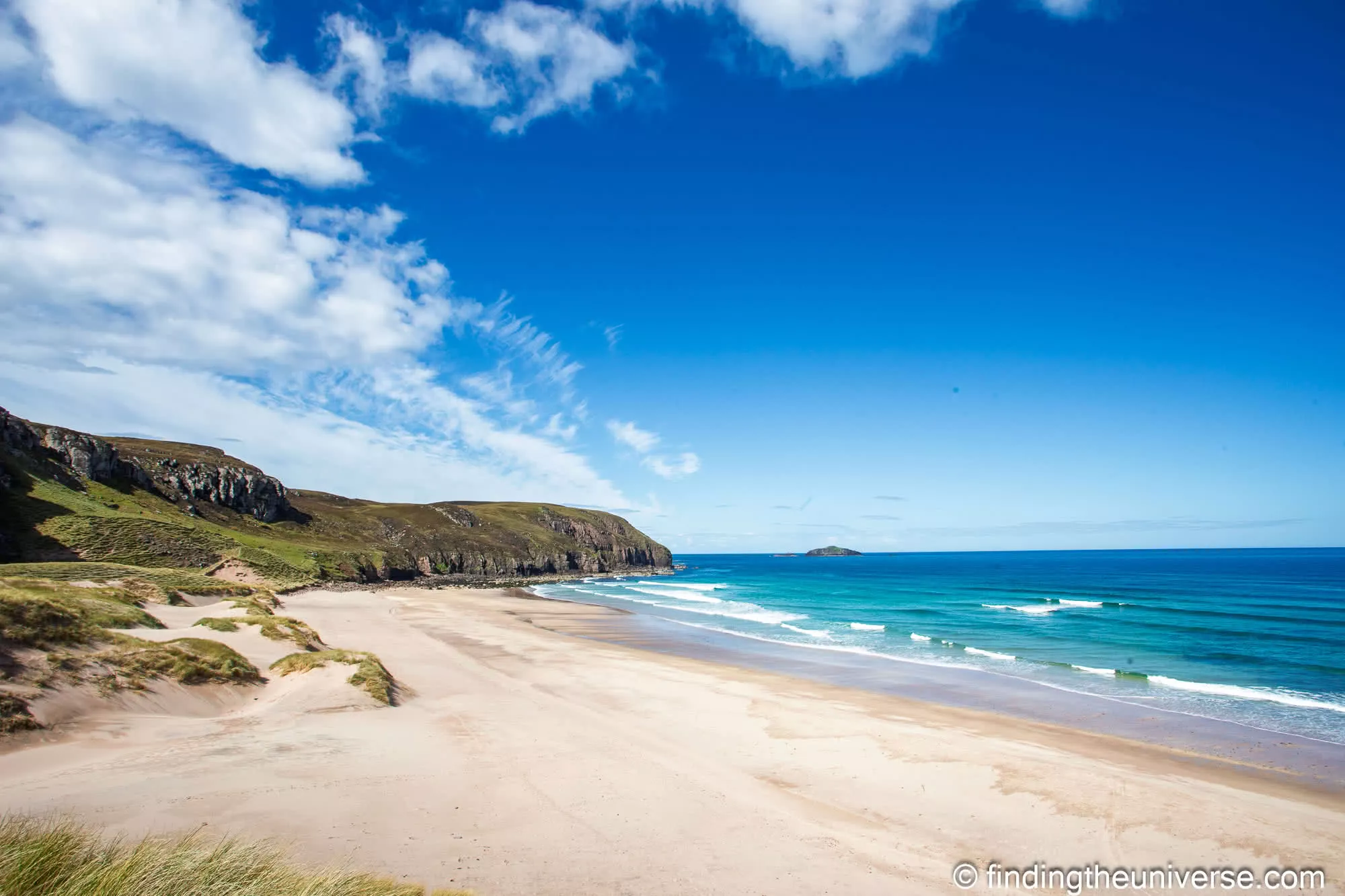 Sandwood Bay beach by Laurence Norah