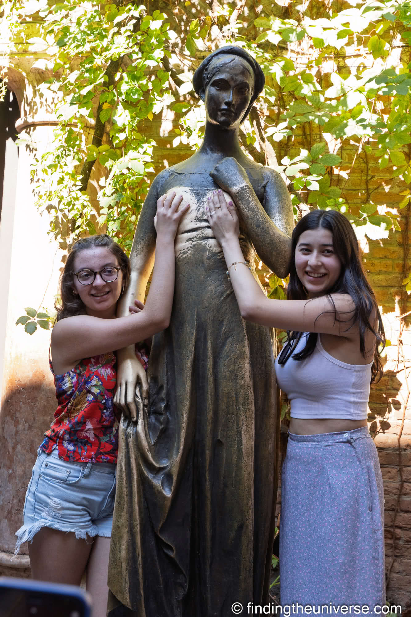 Statue of Juliet at Casa di Guilietta Verona by Laurence Norah