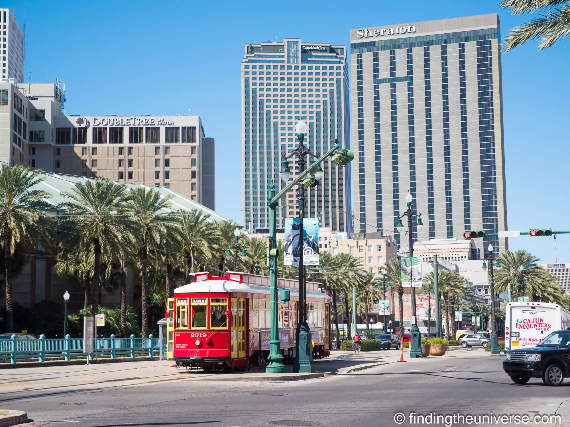 Tram New Orleans by Laurence Norah