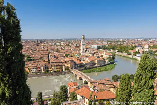 View of Verona from Castel San Pietro by Laurence Norah