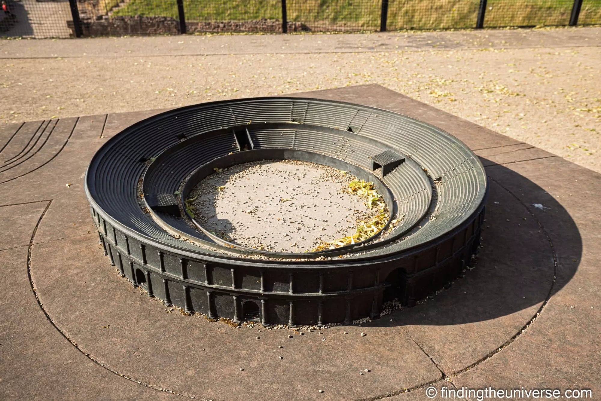 Chester roman amphitheatre and gardens by Laurence Norah