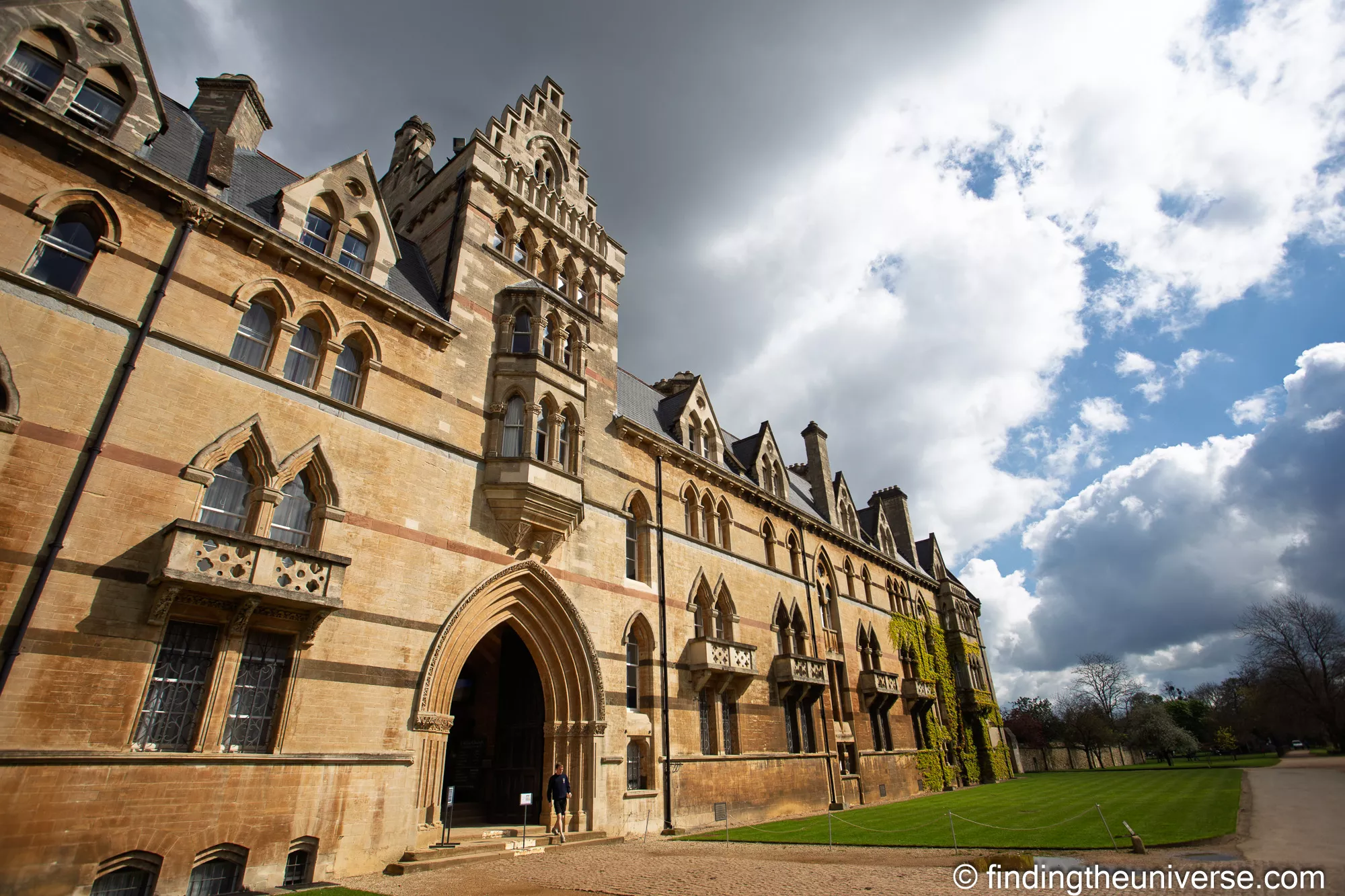 Christ Church college exterior Oxford