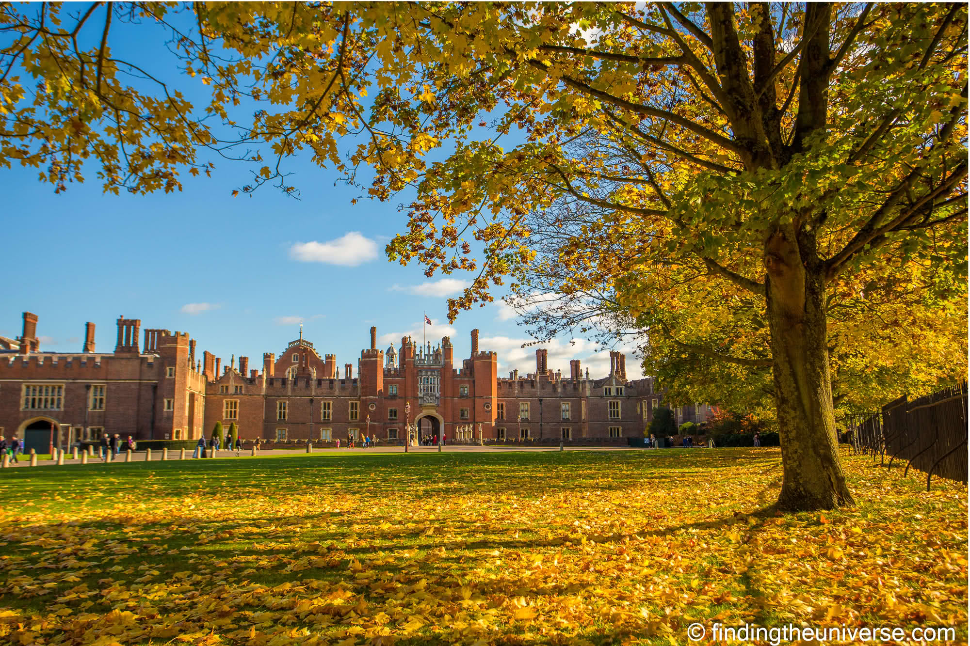 Hampton court palace by Laurence Norah