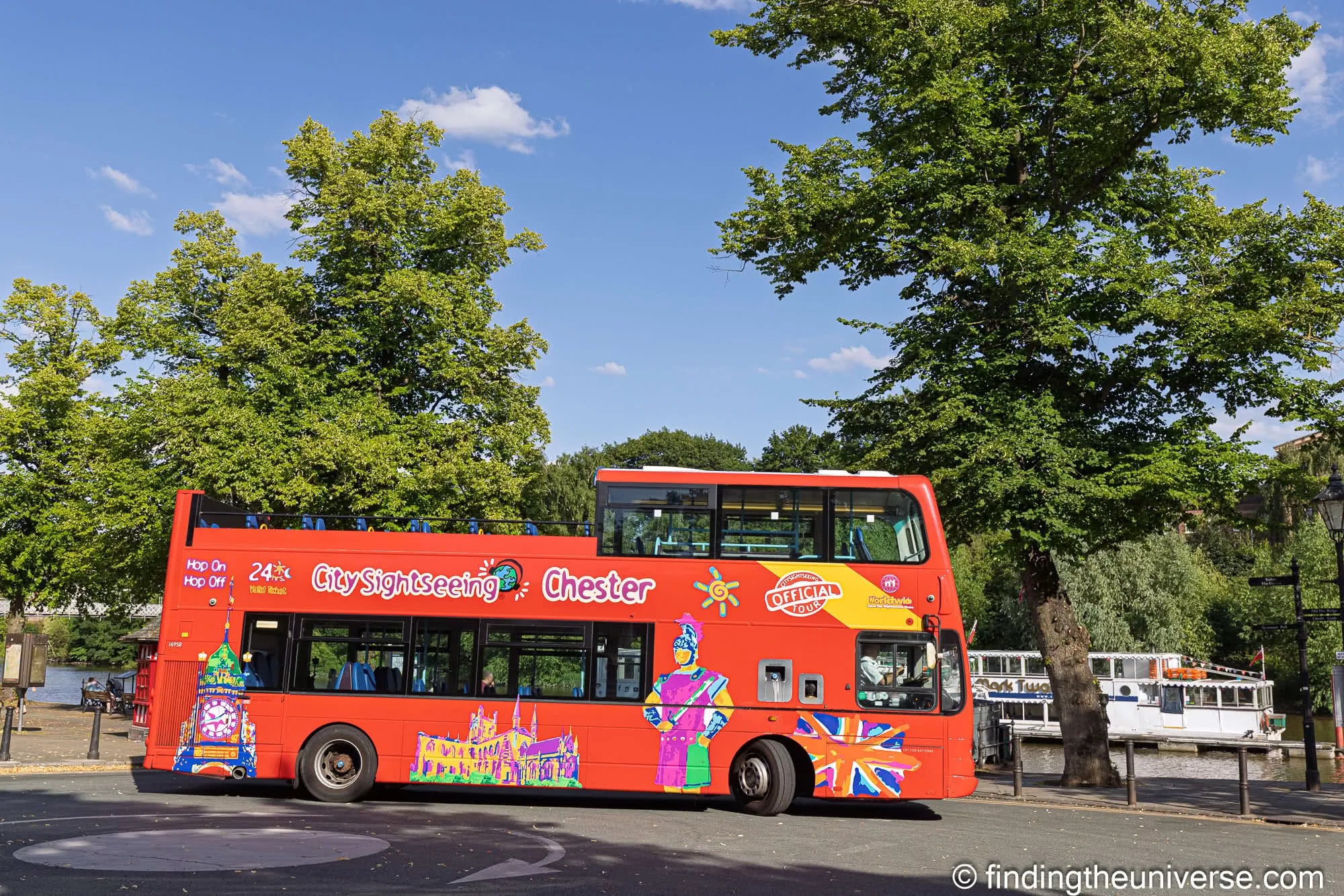 Hop on hop off bus chester by Laurence Norah