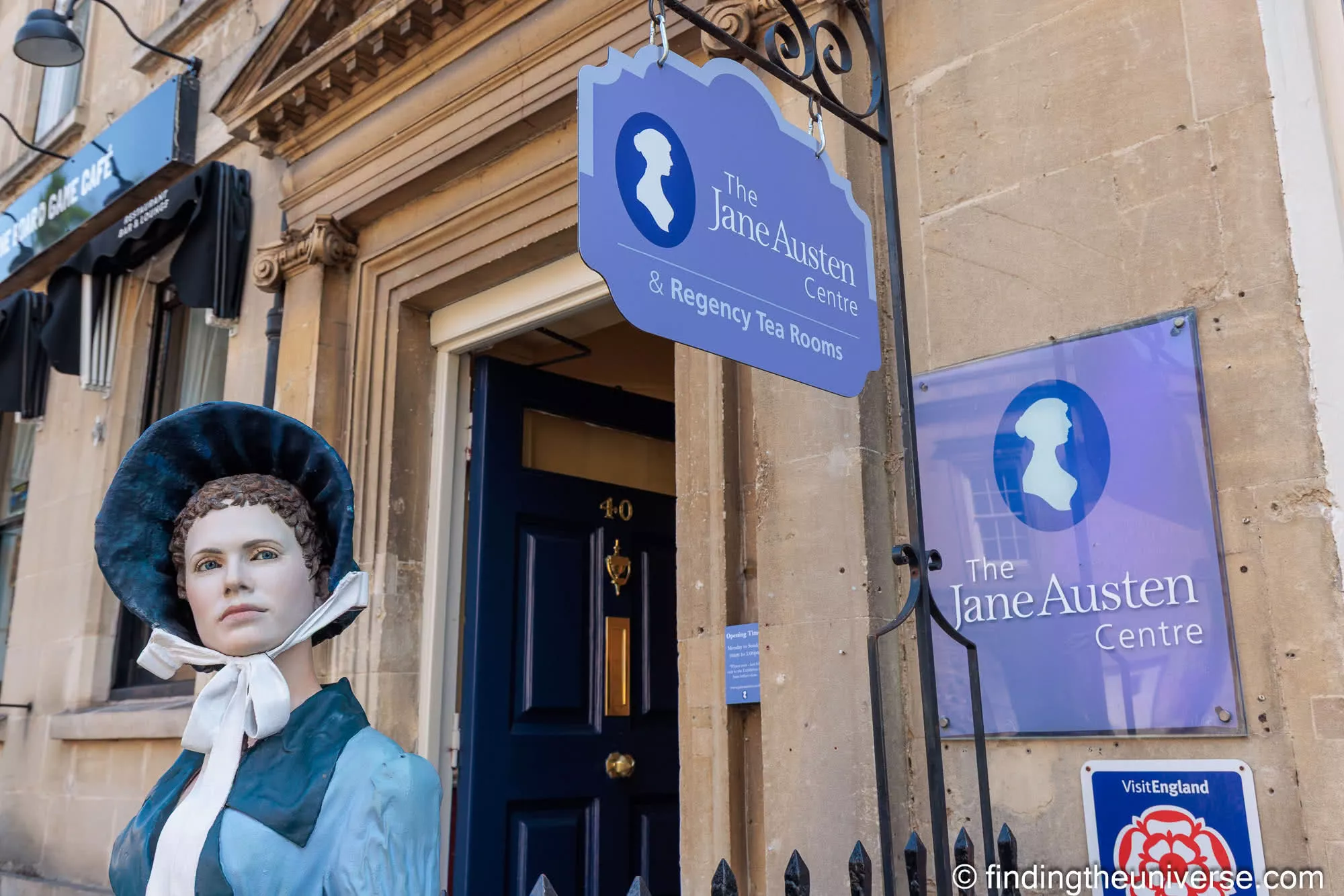 Jane Austen museum Bath by Laurence Norah